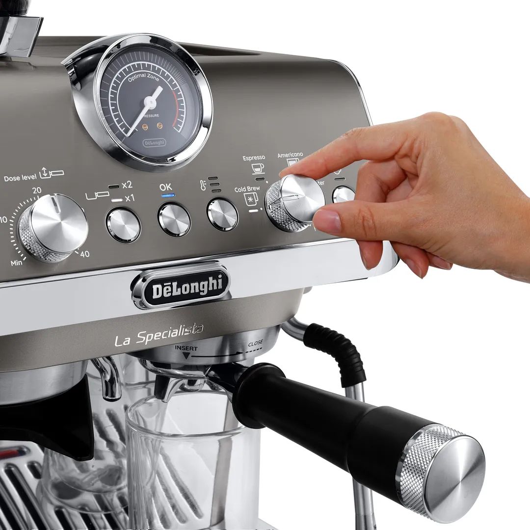 DeLonghi Espressomaskiner Arte Evo Espressomaskine i Titanium, 2