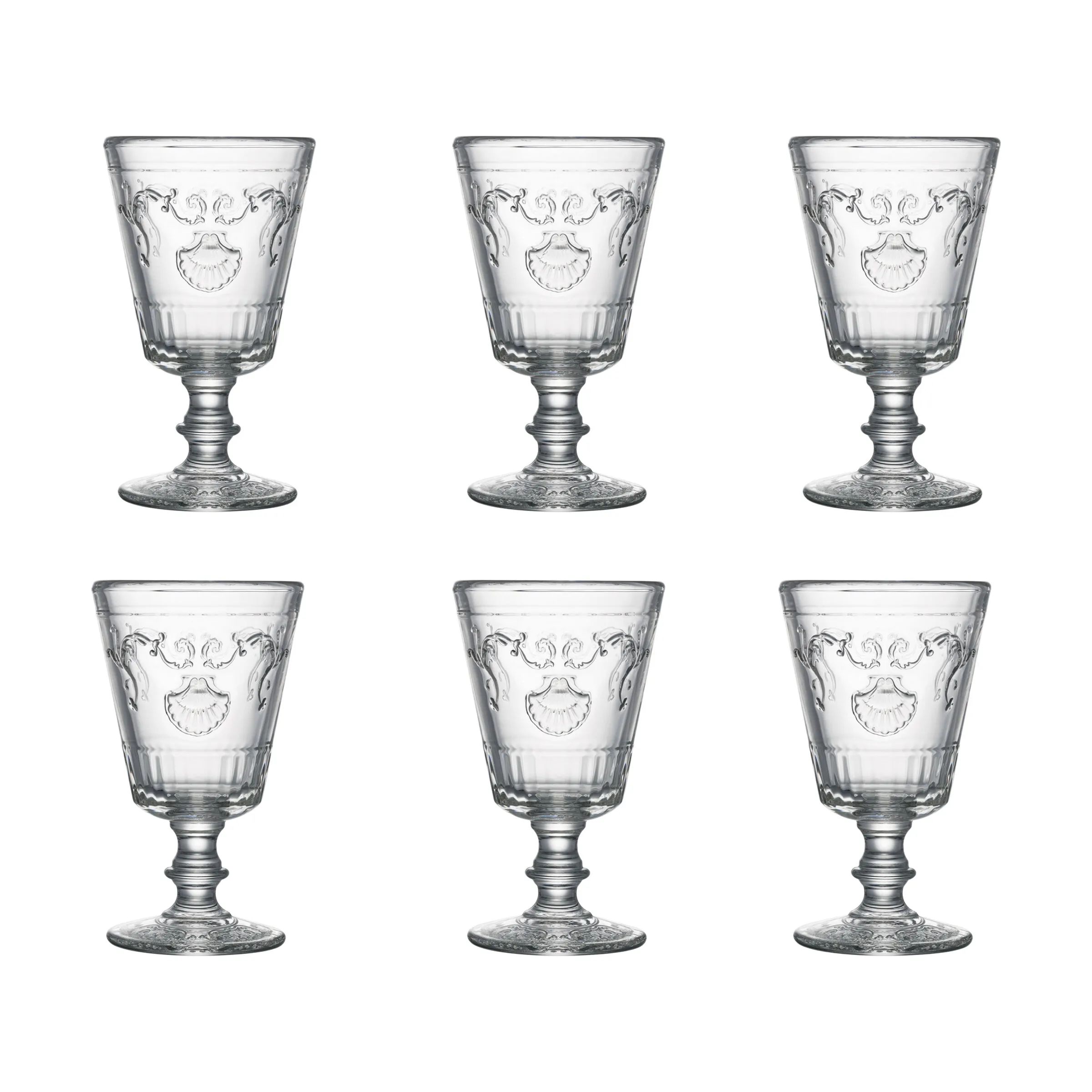 La Rochère Hvidvinsglas Versailles Vinglas - 6 stk. i 20 cl, 1
