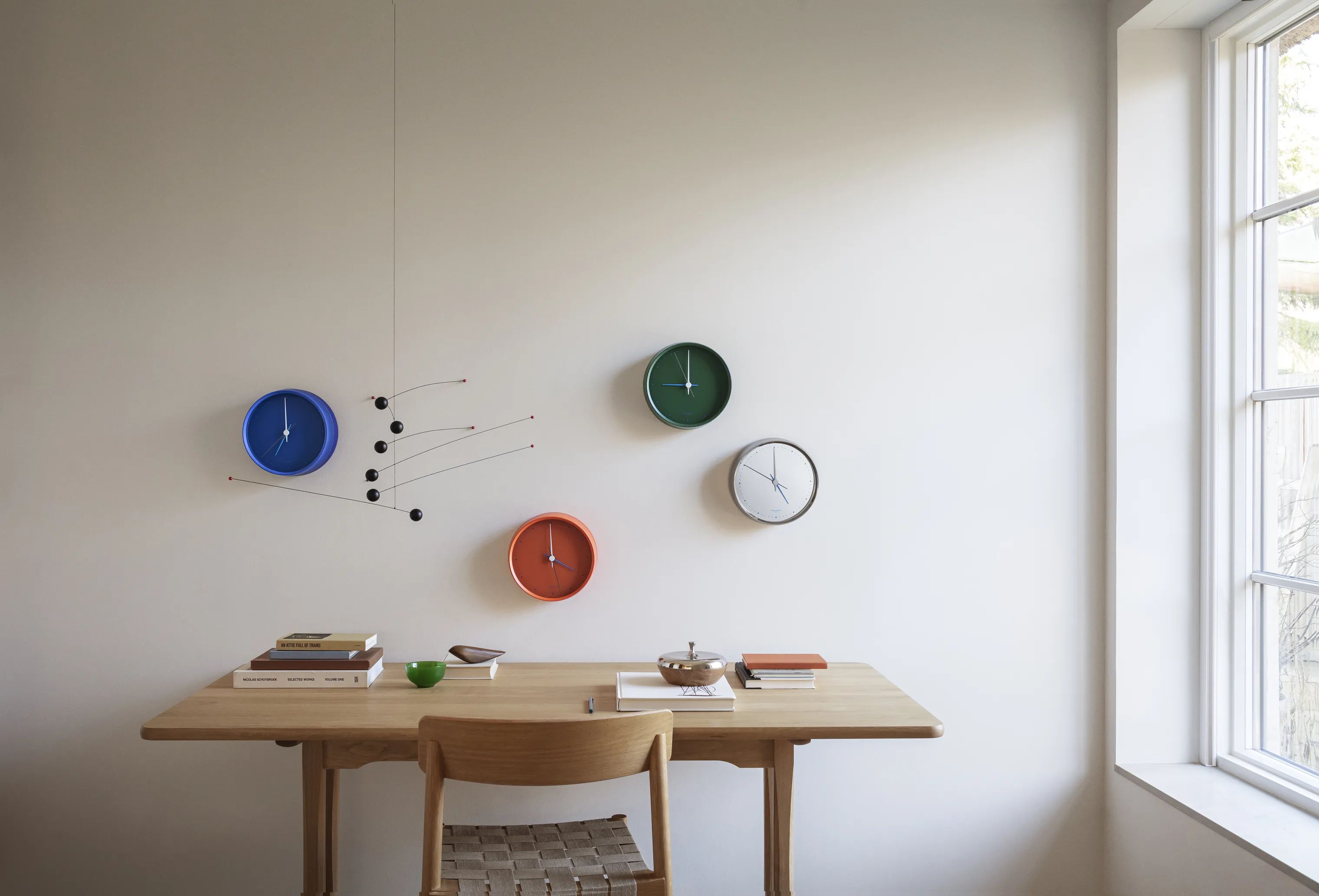 Georg Jensen Vægure Henning Koppel Vægur i Rustfrit stål, 2