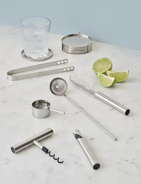 Stelton Øvrigt bartilbehør Cylinda-line AJ Isstang i Sølvfarvet, 2