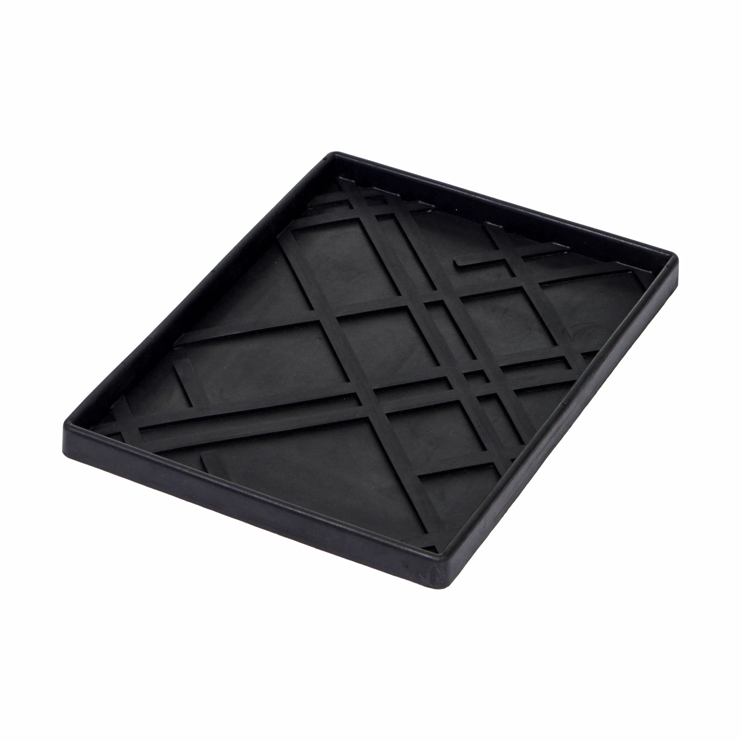 Tica Copenhagen Dørmåtter Lines Skobakke i Black, B28 x L38 cm, 1