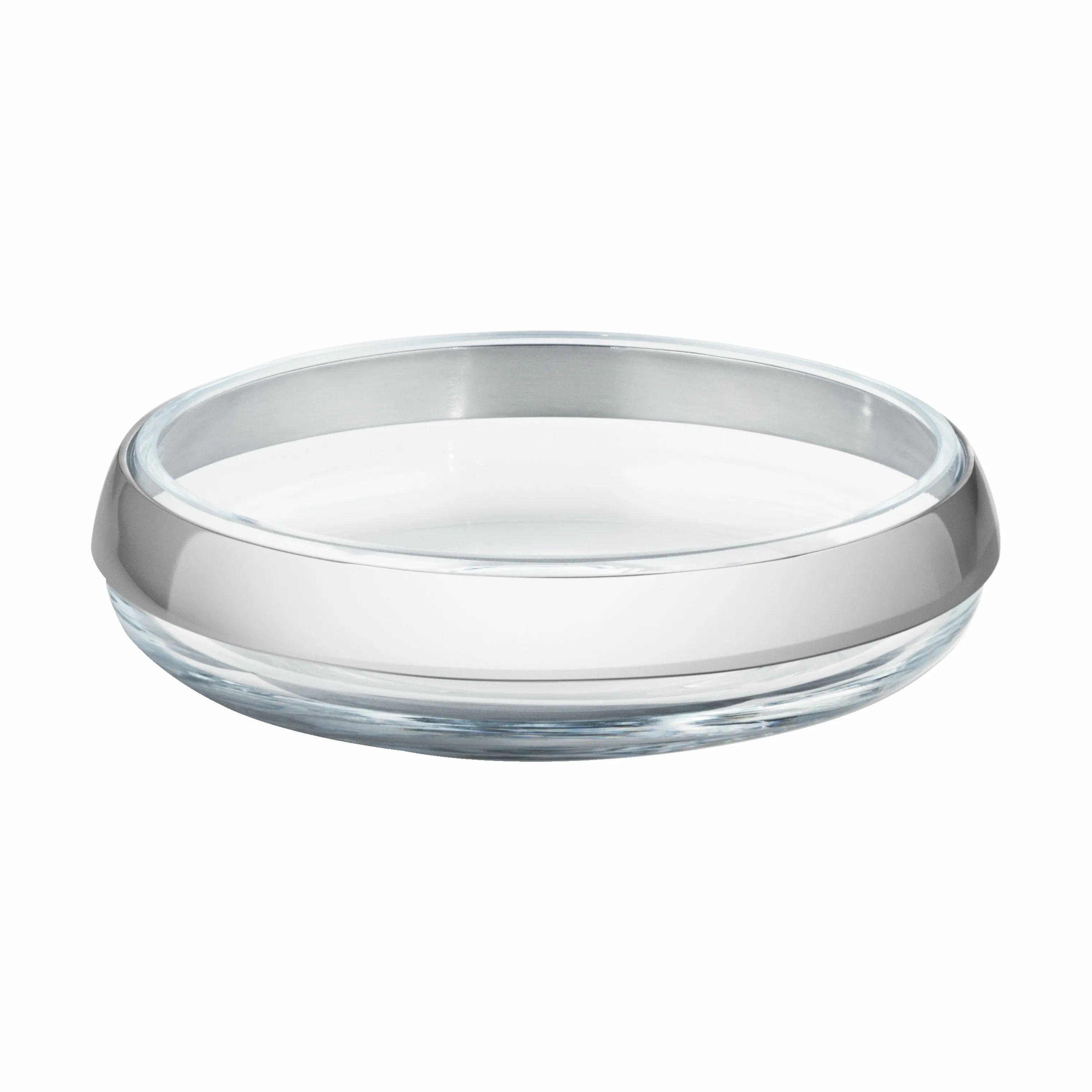 Georg Jensen Serveringsskåle Duo Rund Skål - Lille i Glas, 15 cm, 1