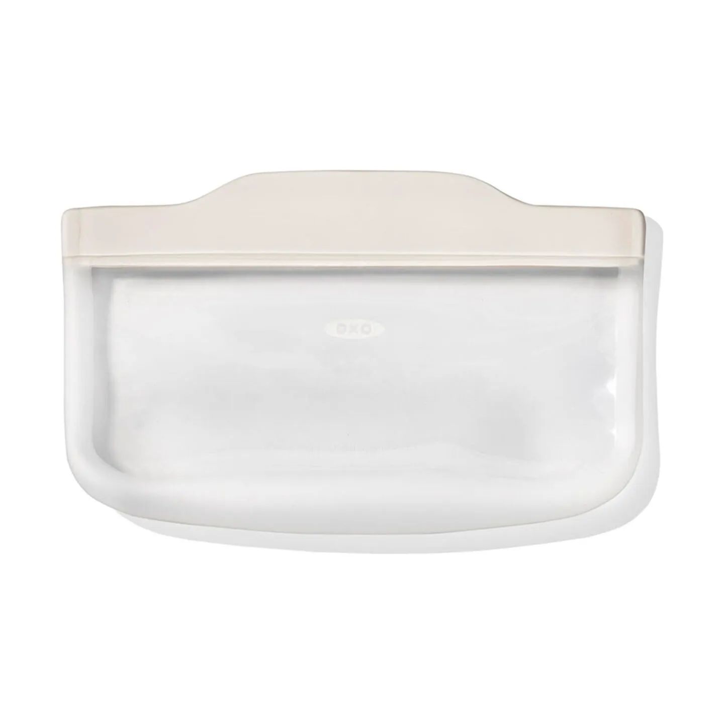 OXO Silikoneposer Good Grips Genanvendelig Pose i Hvid, H11,5 x B19,5 x L2,5 cm, 1