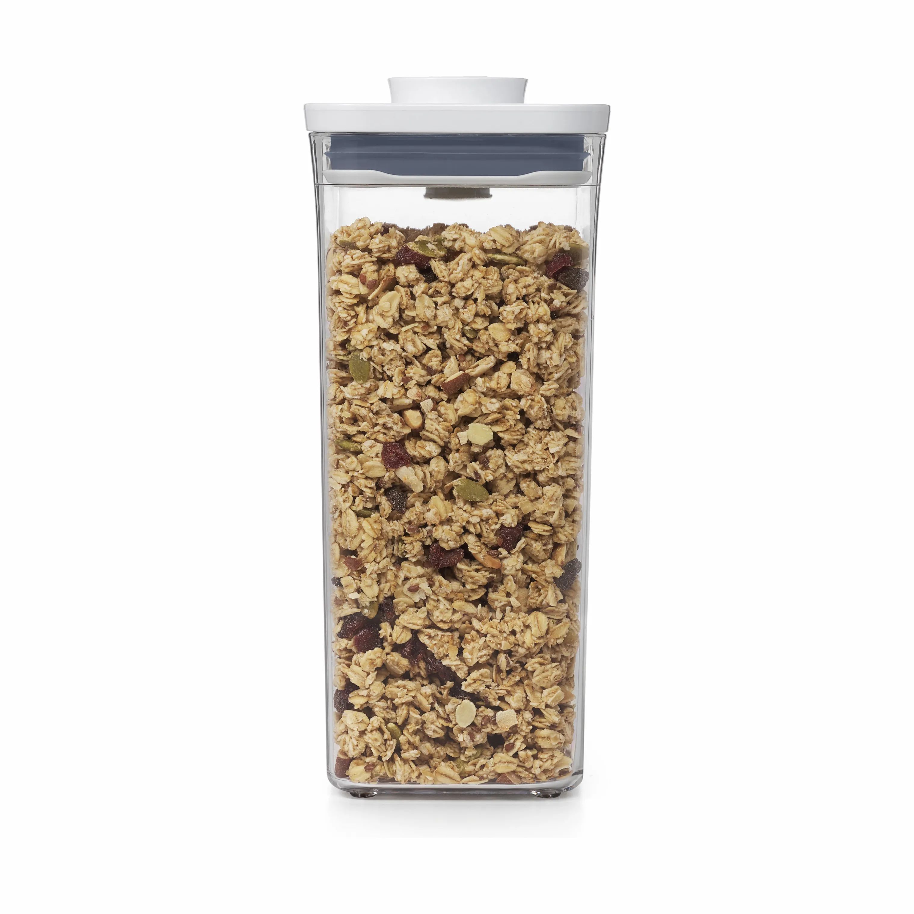 OXO Opbevaringsbokse POP Opbevaringsboks i hvid;klar;grå, H23 cm x 1.6 L, 4