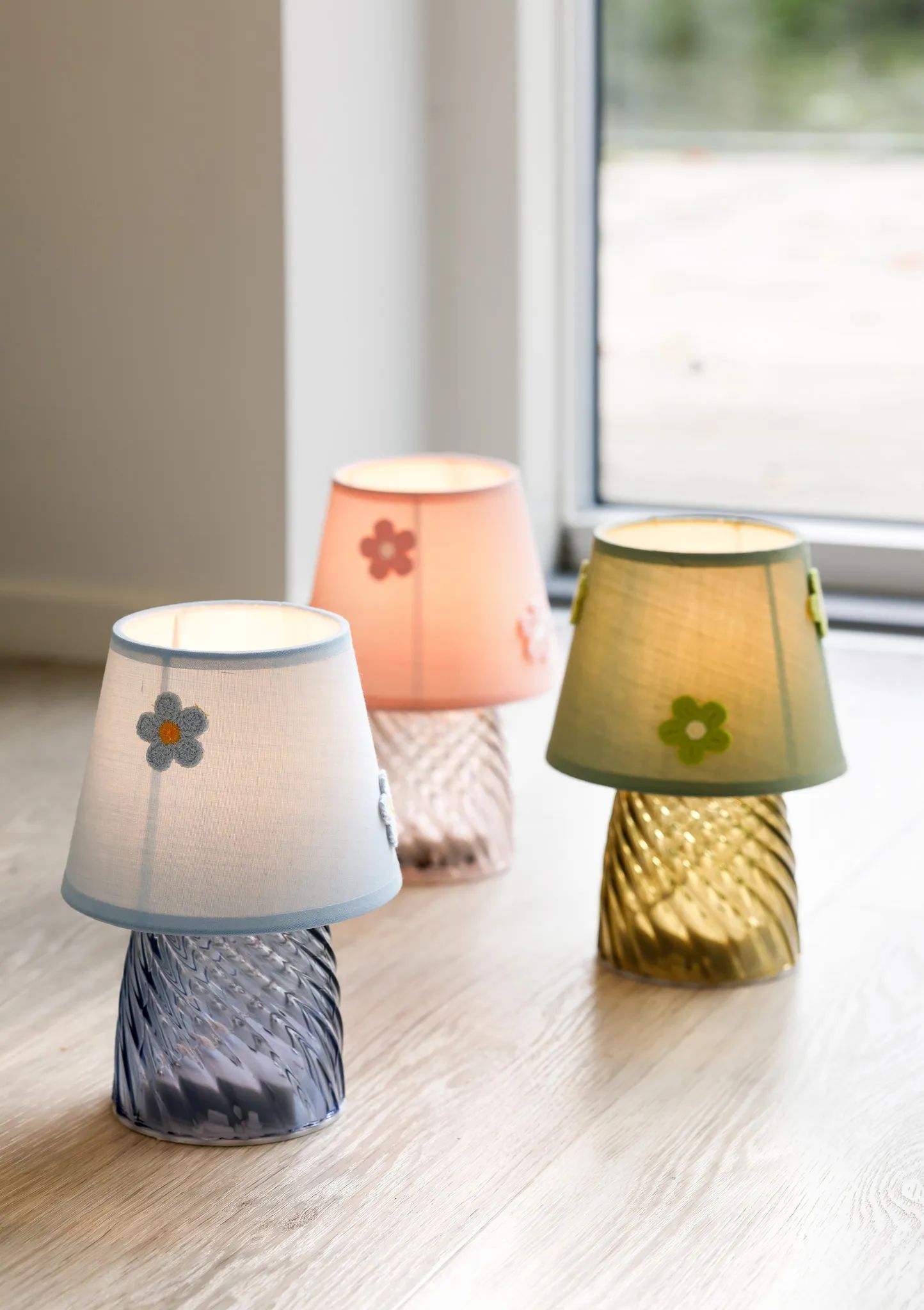 CASA Living Bordlamper Bordlampe i Lyseblå, 3