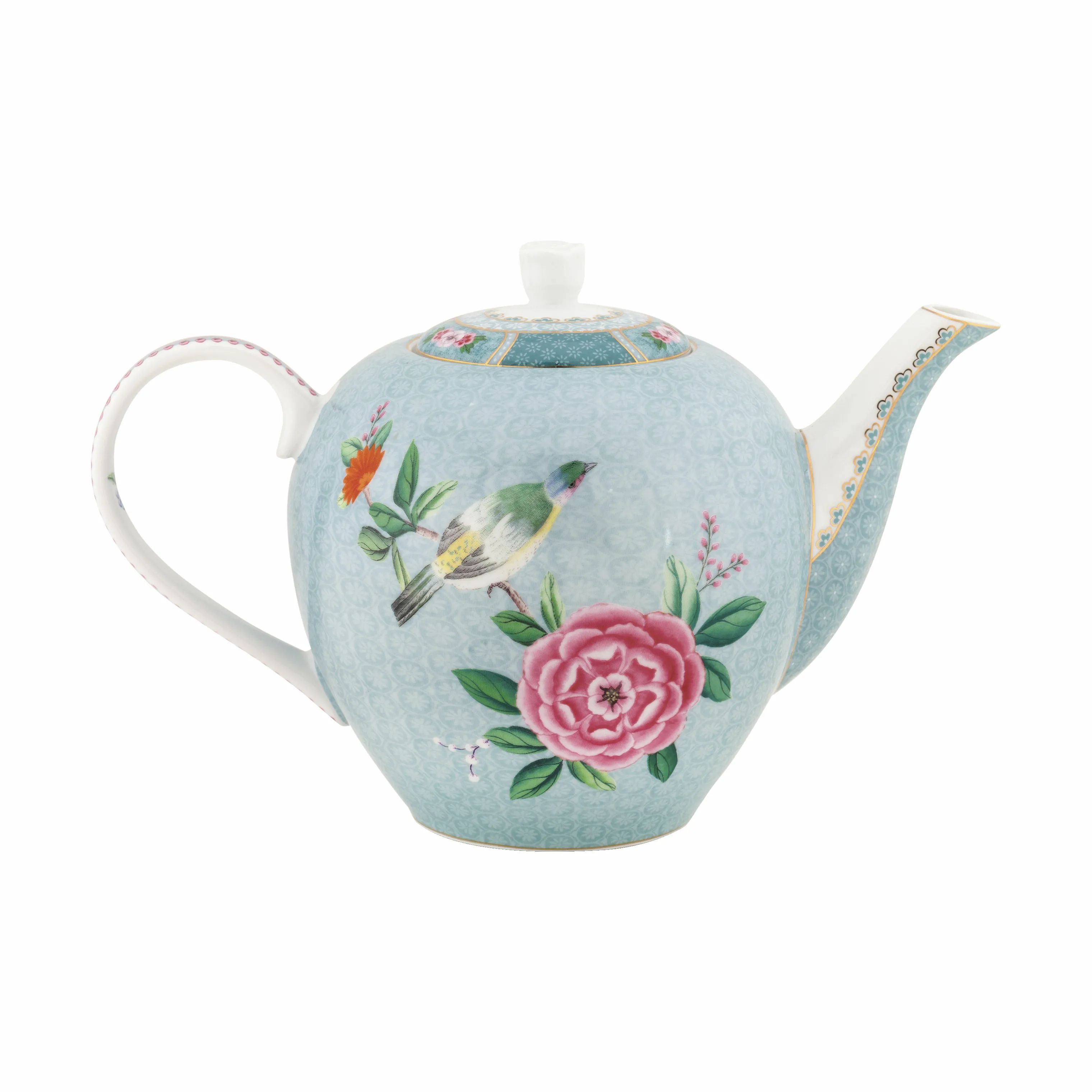PIP Studio Tekander Blushing Bird Tekande i Blå, 1.6 L, 4