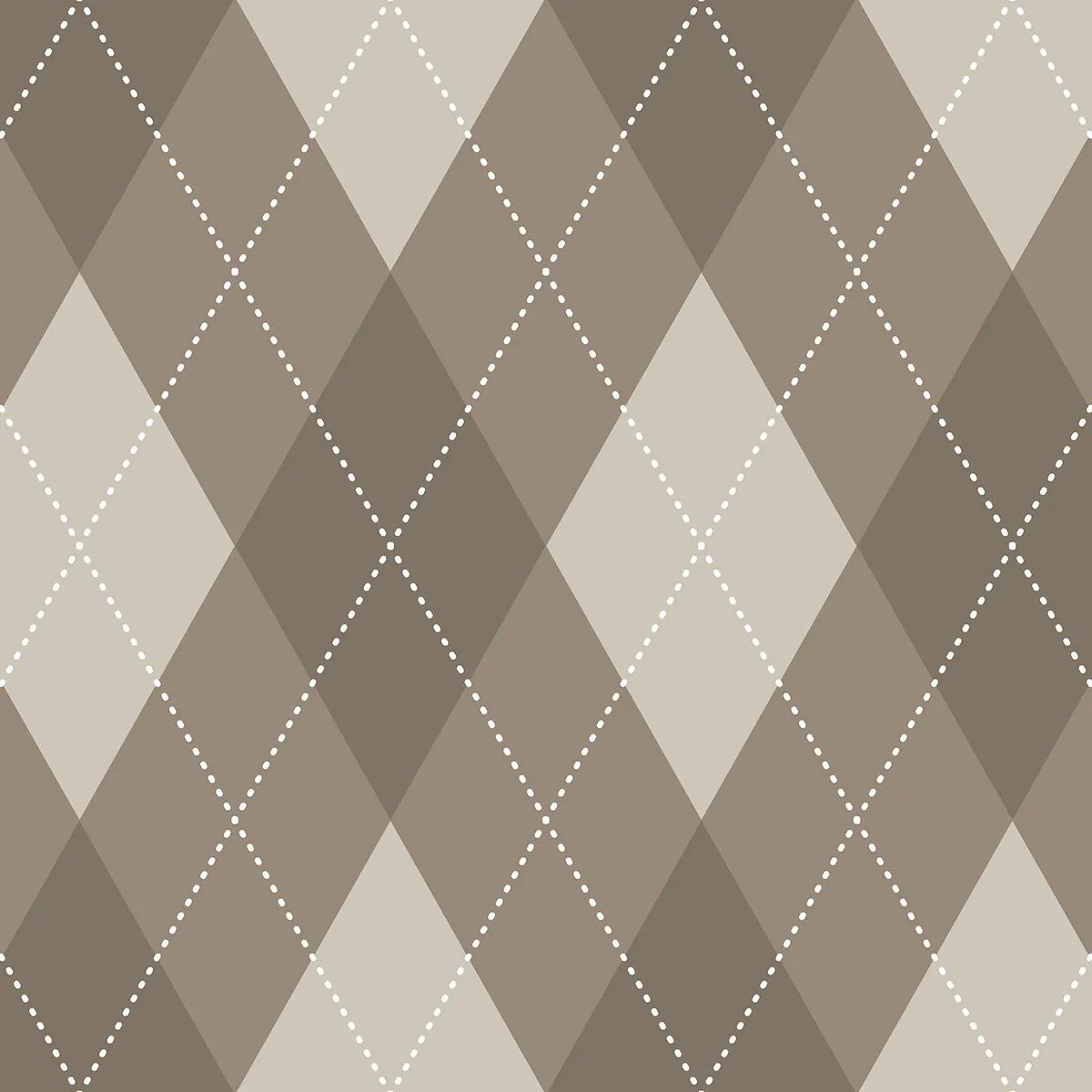 Borås Cotton Sengetøj Charlie Sengetøj i Beige, B140 x L220 cm, 2