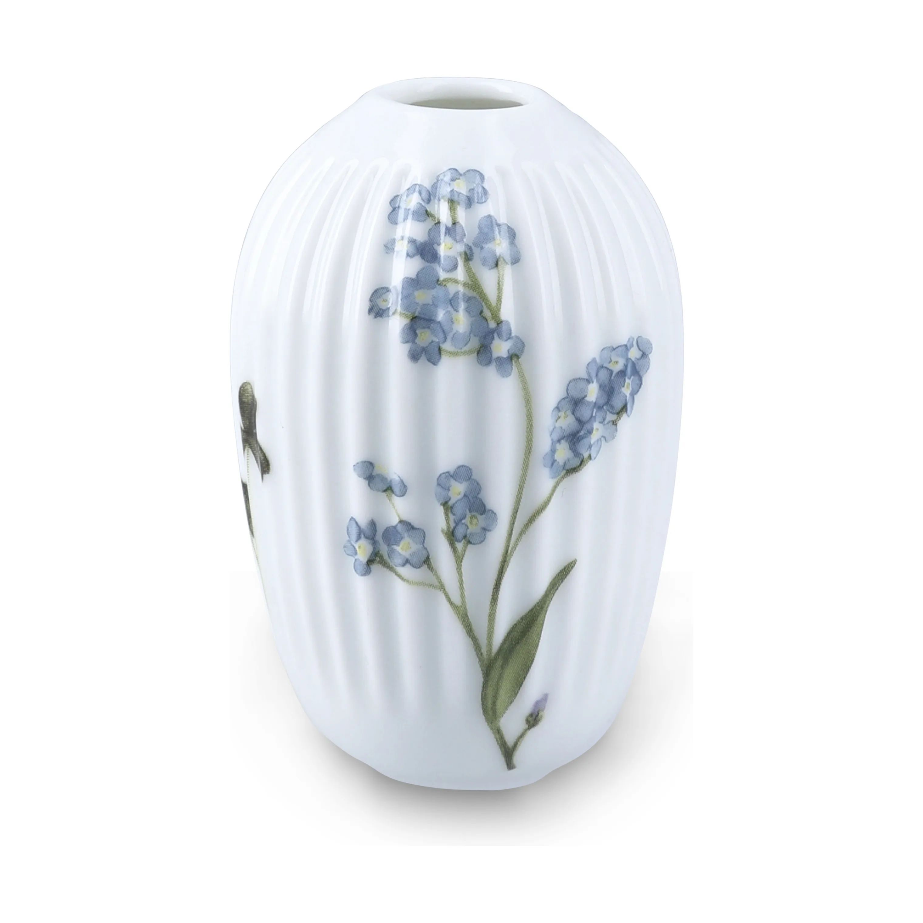 Kähler Vaser Hammershøi Sommer Vase i Forglemmigej, 3