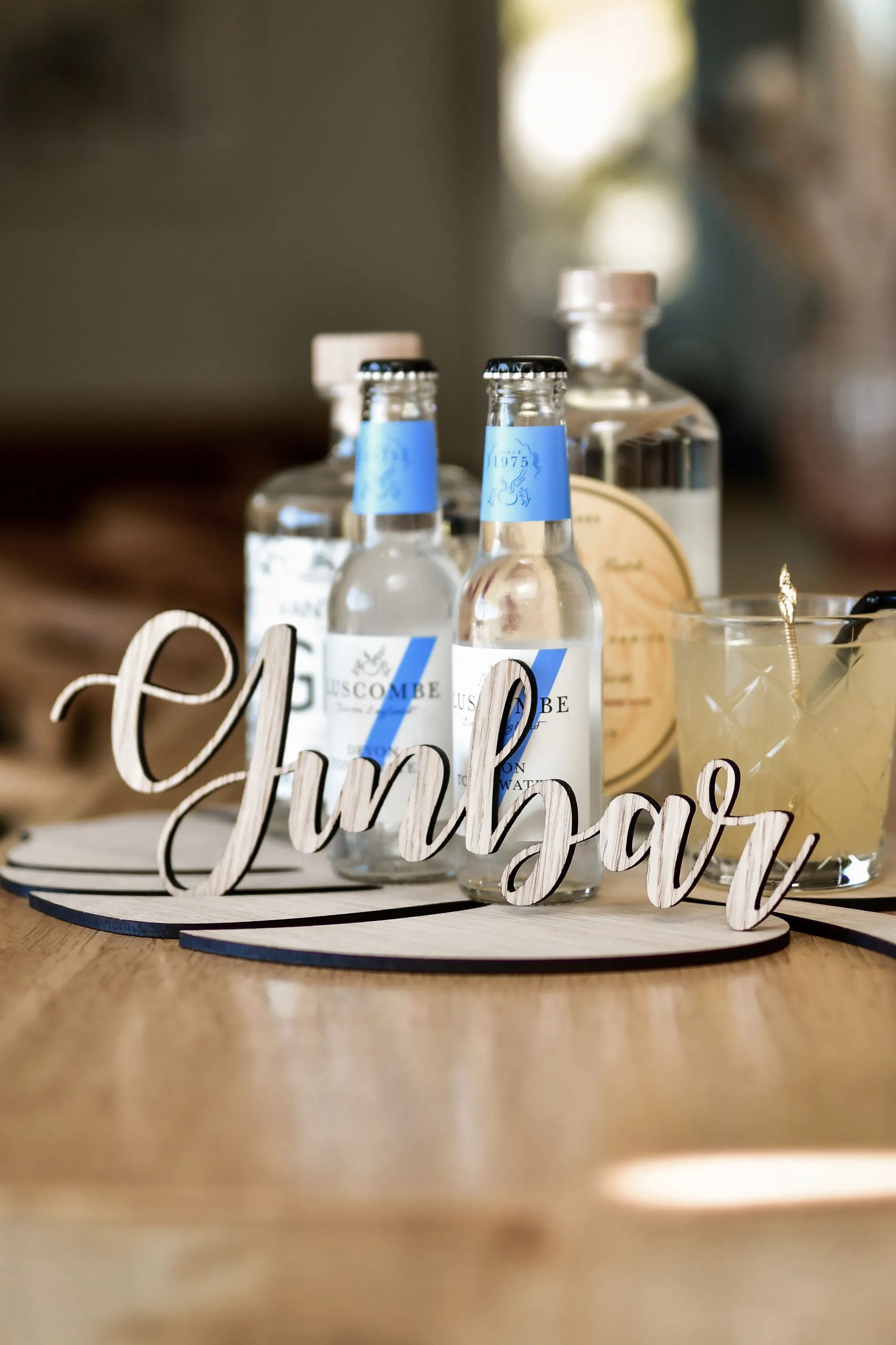 Minifabrikken Vægdekoration Curly Dekoration - Ginbar i Lys eg, 3