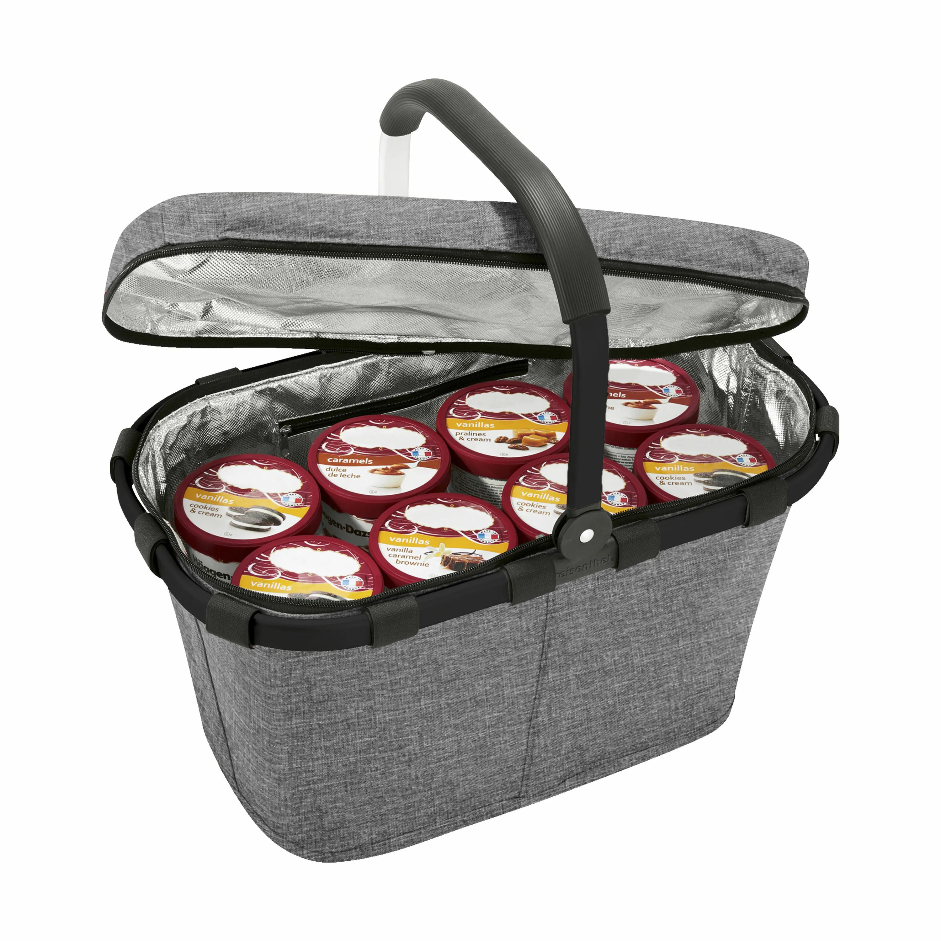 Reisenthel Køletasker Carrybag® ISO Kurv i Twist silver, 4