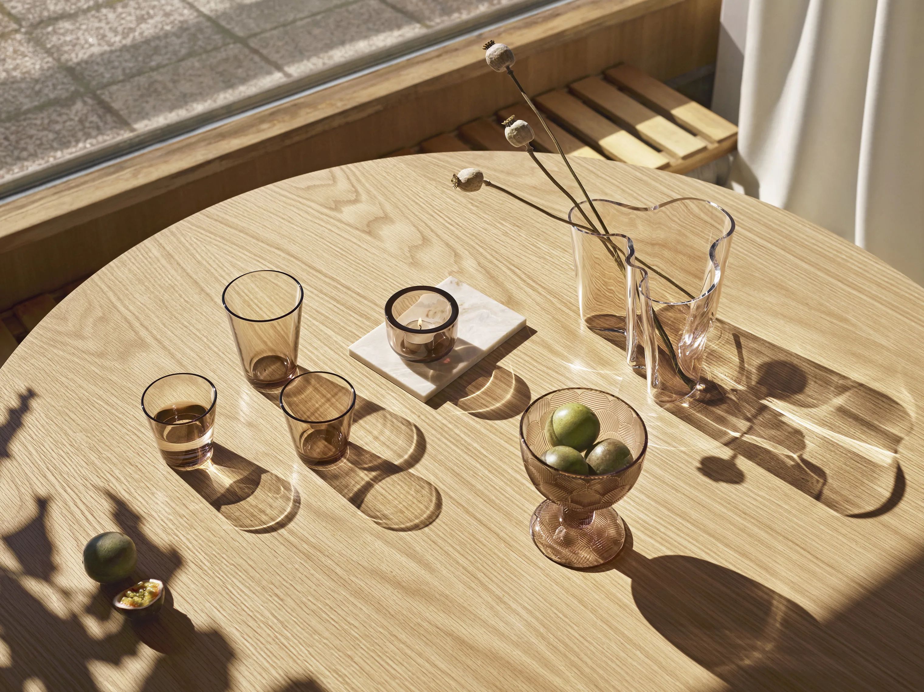 Iittala Vandglas Kartio Vandglas - 2 stk. i Linen, 40 cl, 2