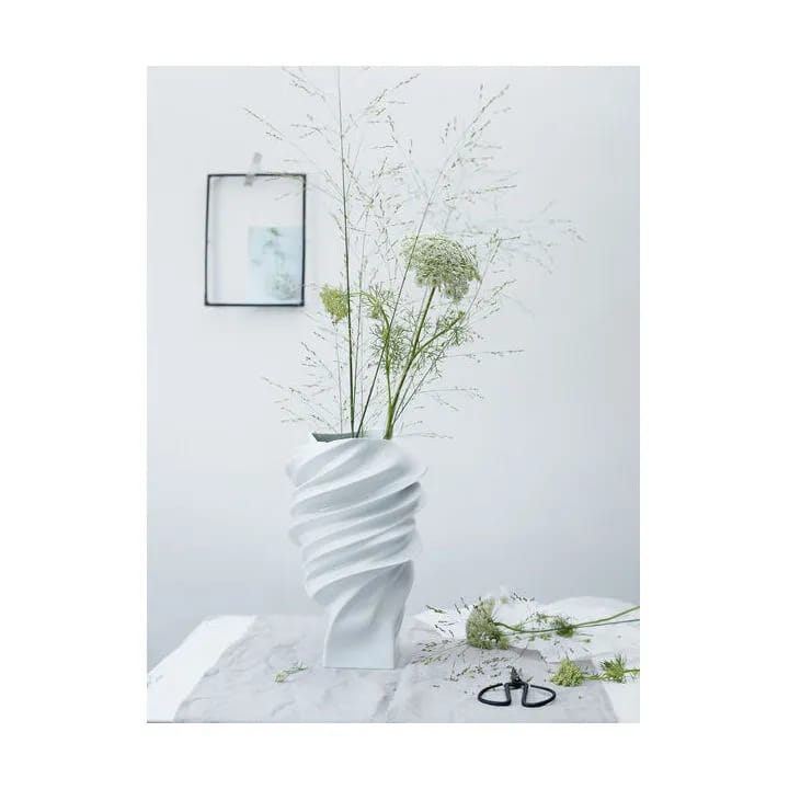 Rosenthal Vaser Squall Vase i Hvid, 43,8 cm, 2