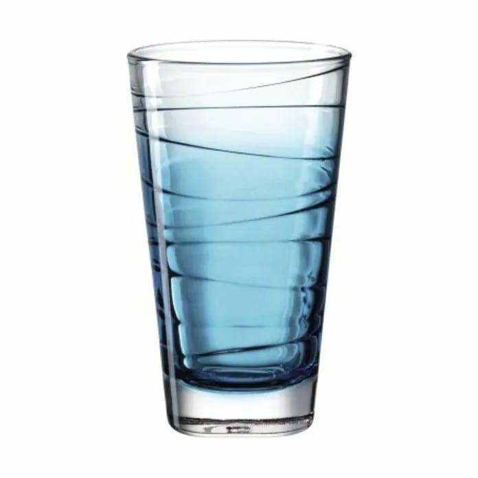 Leonardo Vandglas Vario Vandglas - 6 stk. i Klar/blå, 28 cl, 2