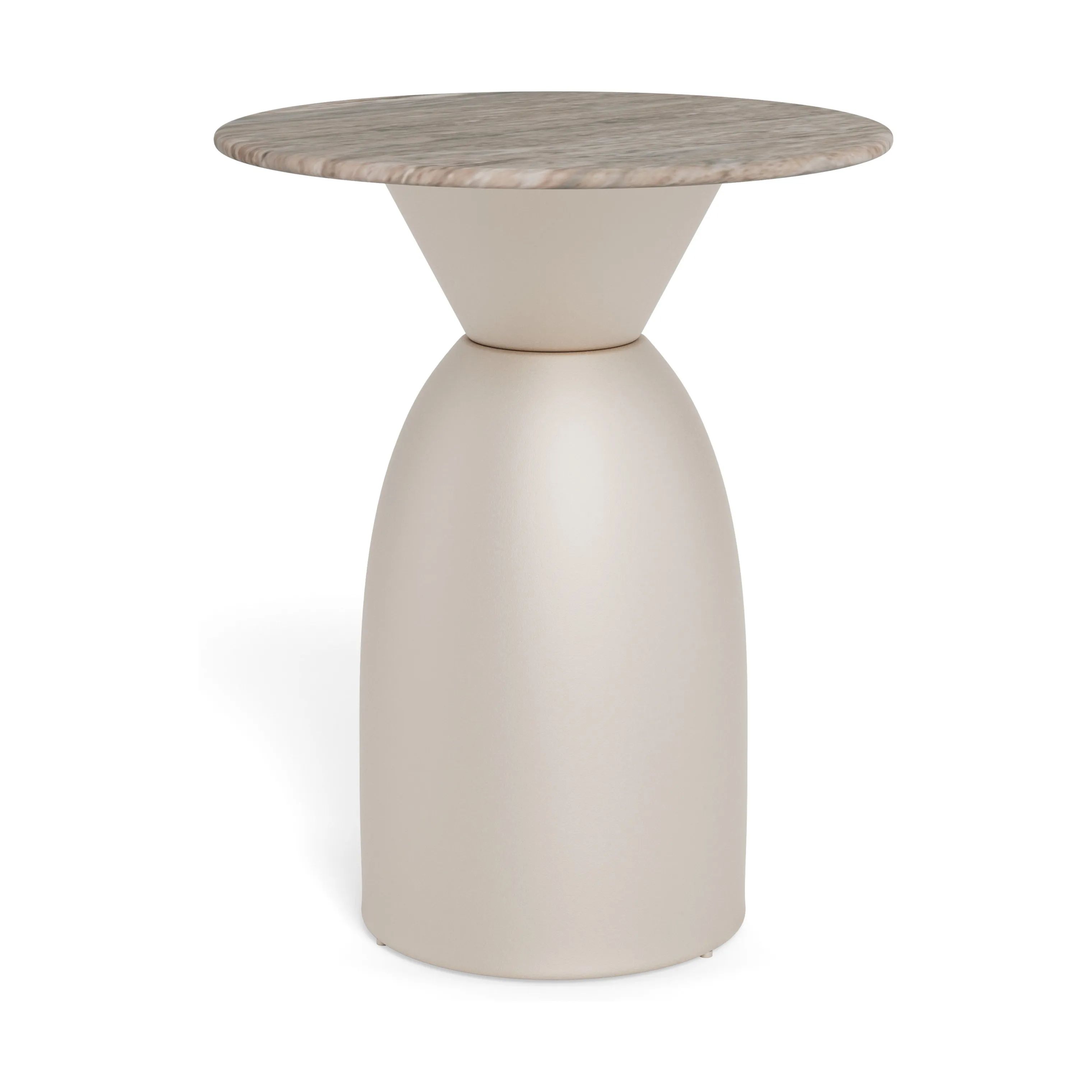 CASA Living Sofaborde Ferrol Sofabord i Grå, 40 cm, 1