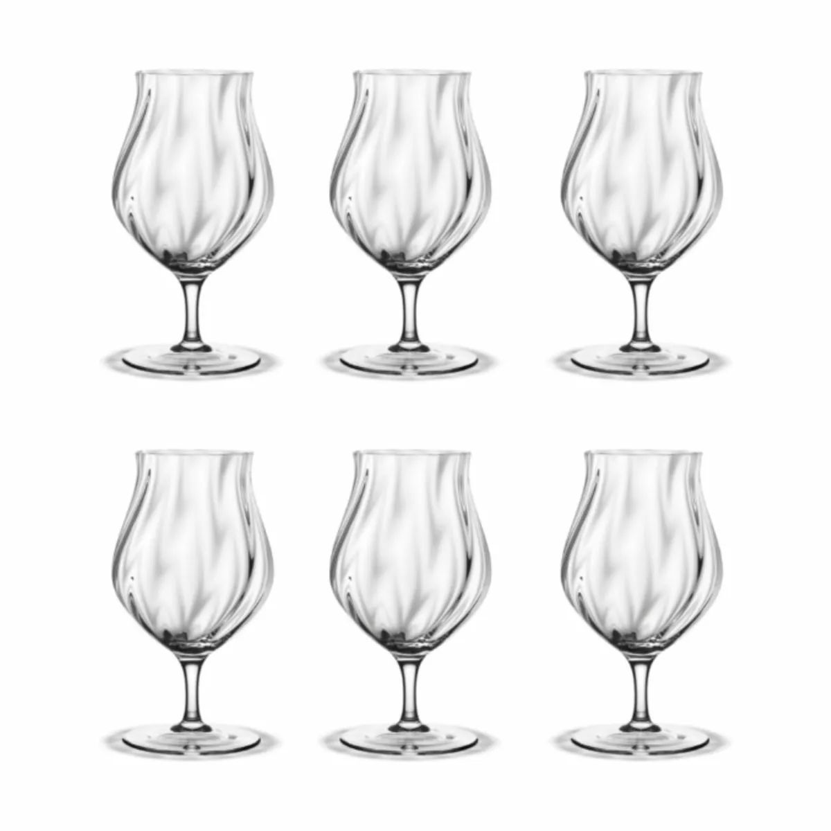 Holmegaard Vandglas Glorius Glorious Vandglas - 6 stk. i Klar, 42 cl, 1