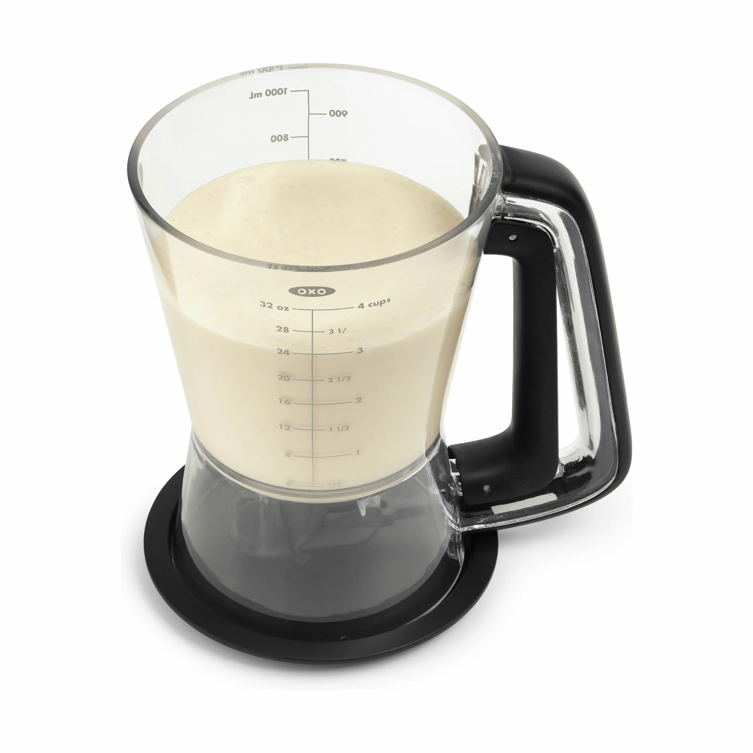 OXO Målekander Good Grips Dejdispenser i Sort/transparent/rød, 5