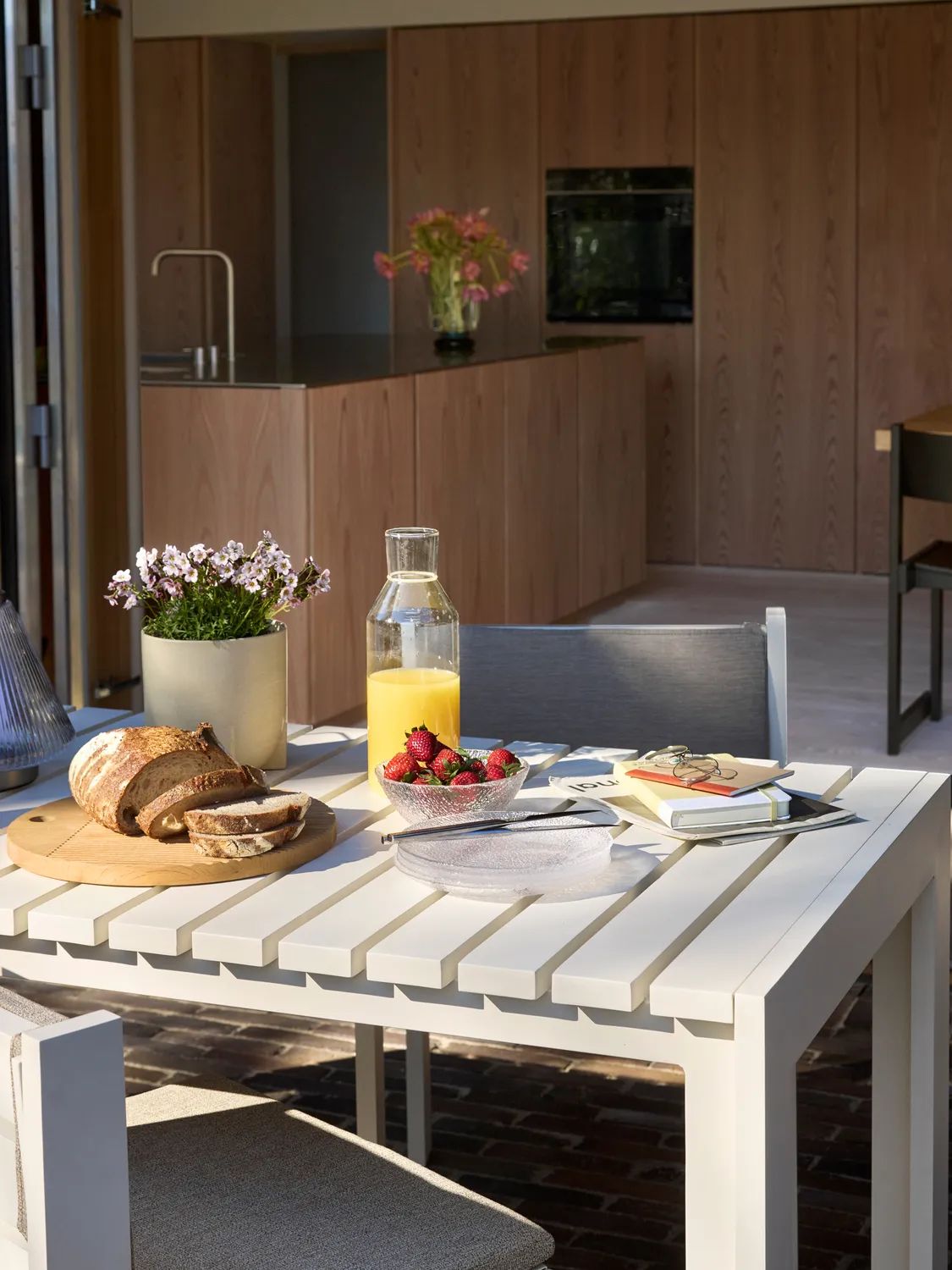 Hübsch Spiseborde Haus Spisebord i Beige, 191 cm, 4