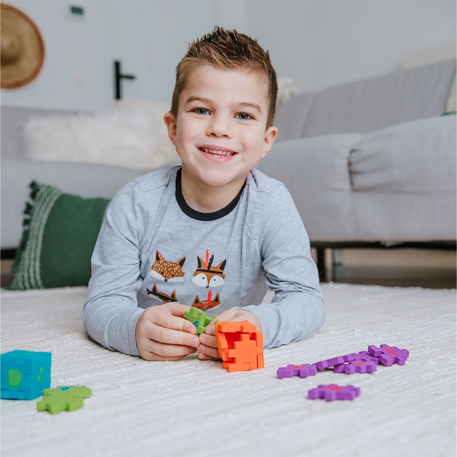 Spilbræt Spil Brætspil - Happy Cube Junior i Junior, 2