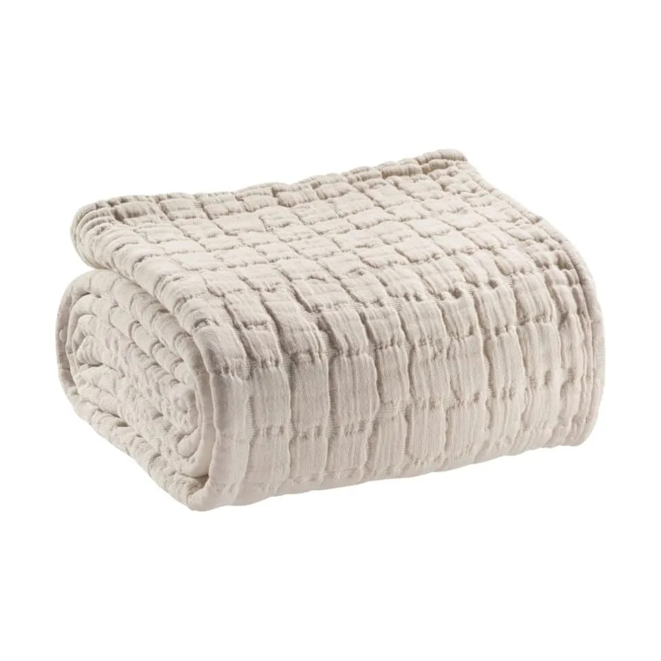 Vivaraise Sengetæpper Swami Sengetæppe i Beige, B240 x L260 cm, 1