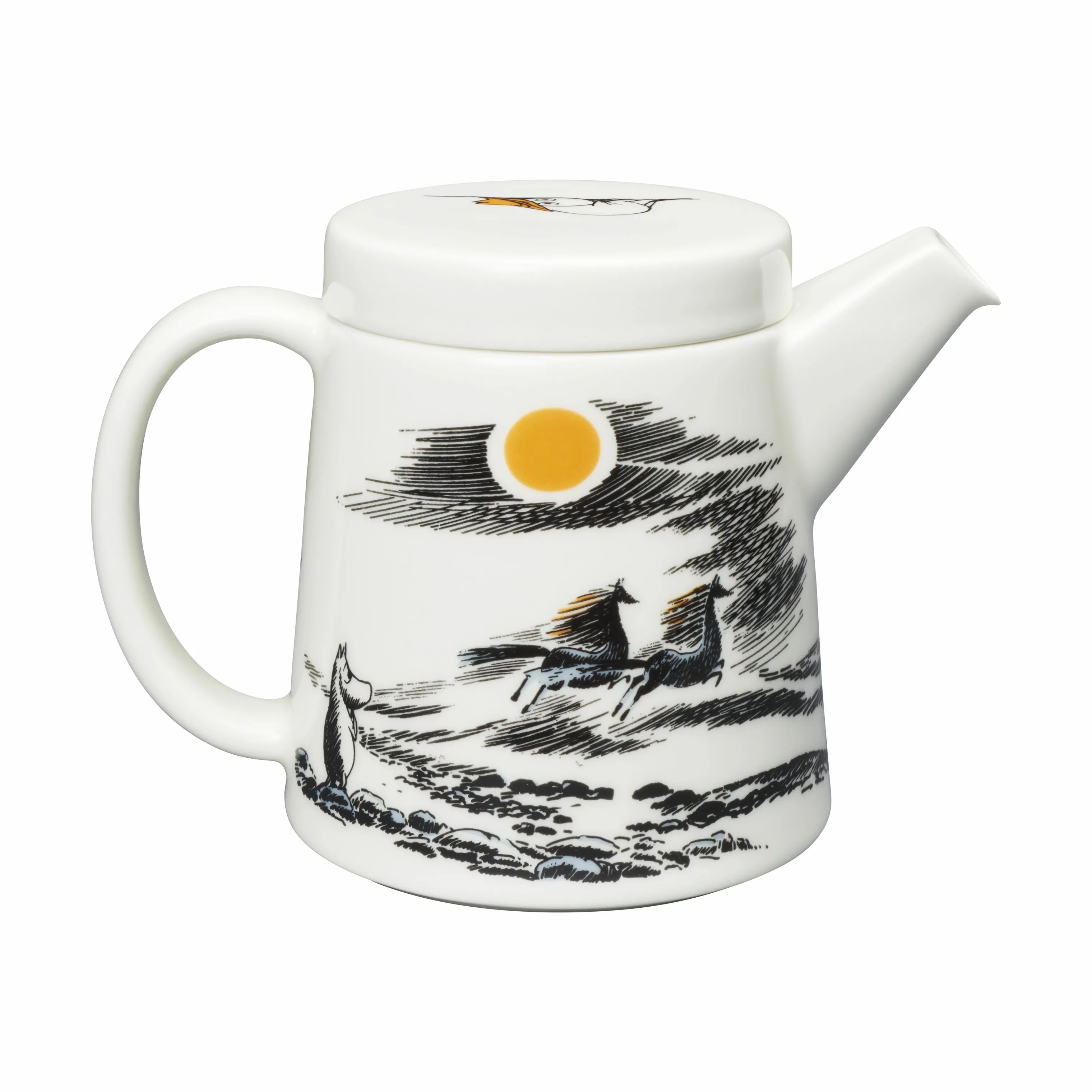 Moomin Arabia Tekander Tro mod sin oprindelse Tekande i Hvid, 1