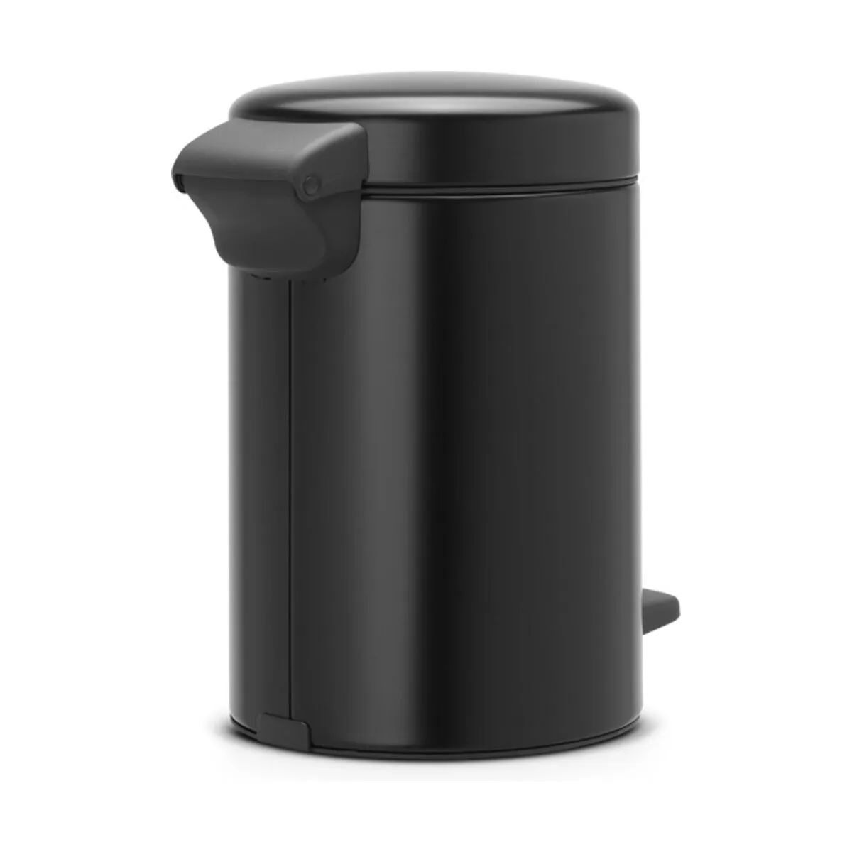 Brabantia Toiletspande NewIcon Pedalspand i Mat sort, 3 L, 4