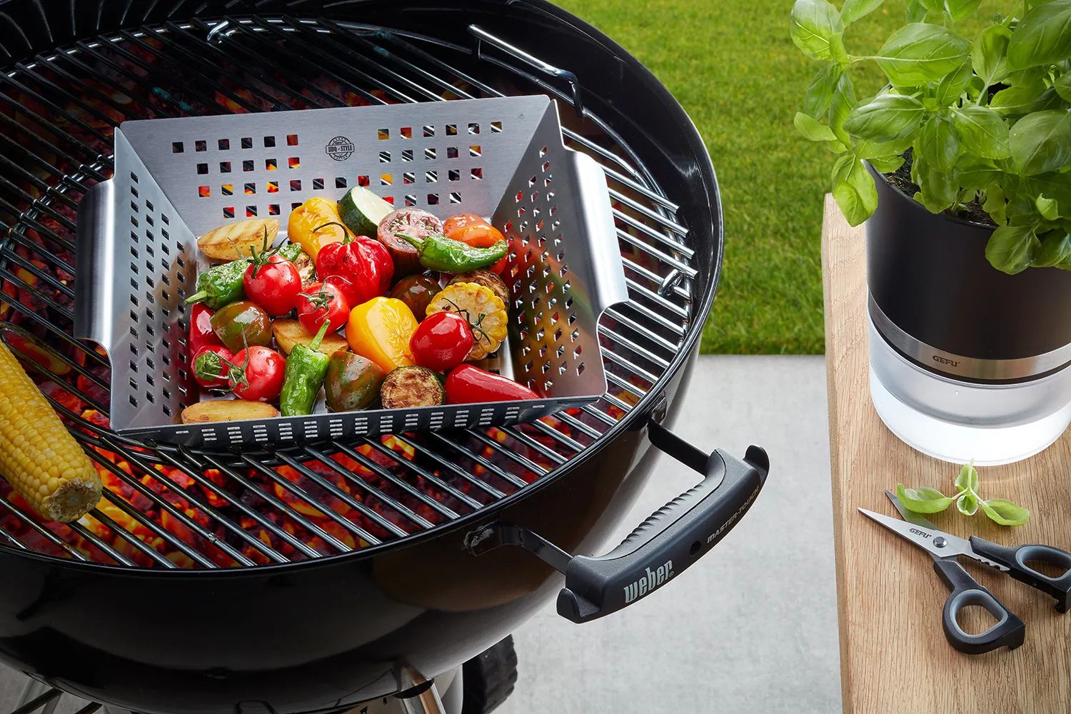 Gefu Grillredskaber Gefu Grill Grillbakke i 33 cm, 2