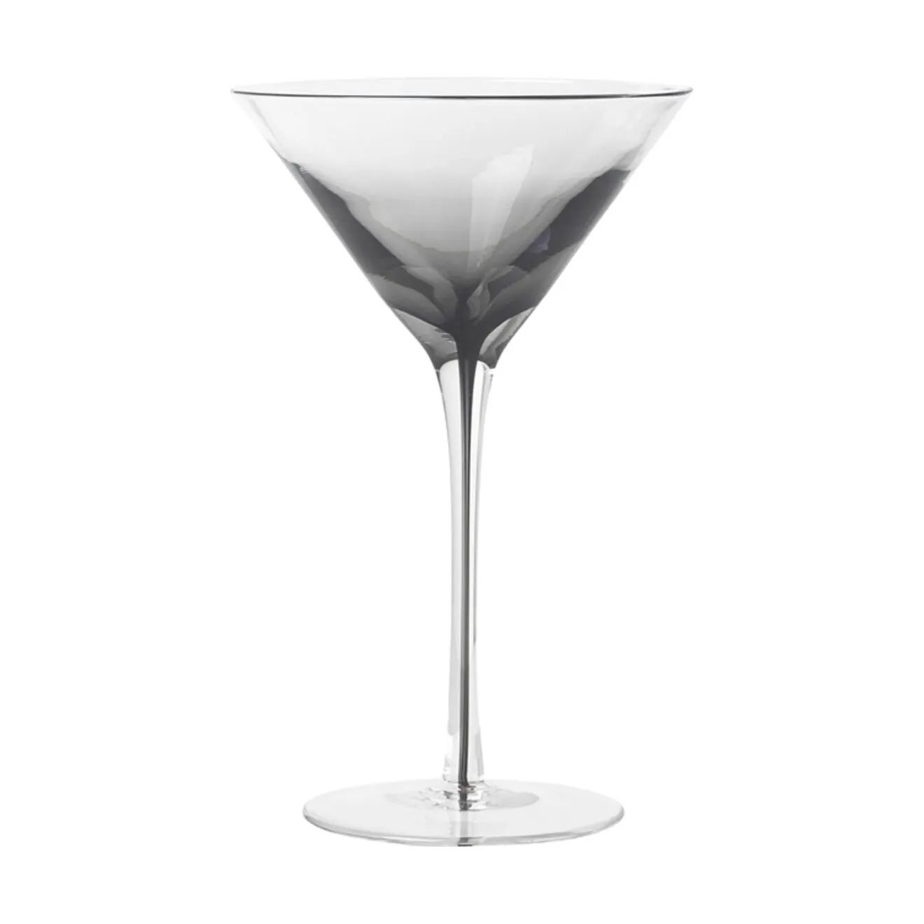 Broste Copenhagen Martiniglas Smoke Martiniglas i Grey, 1