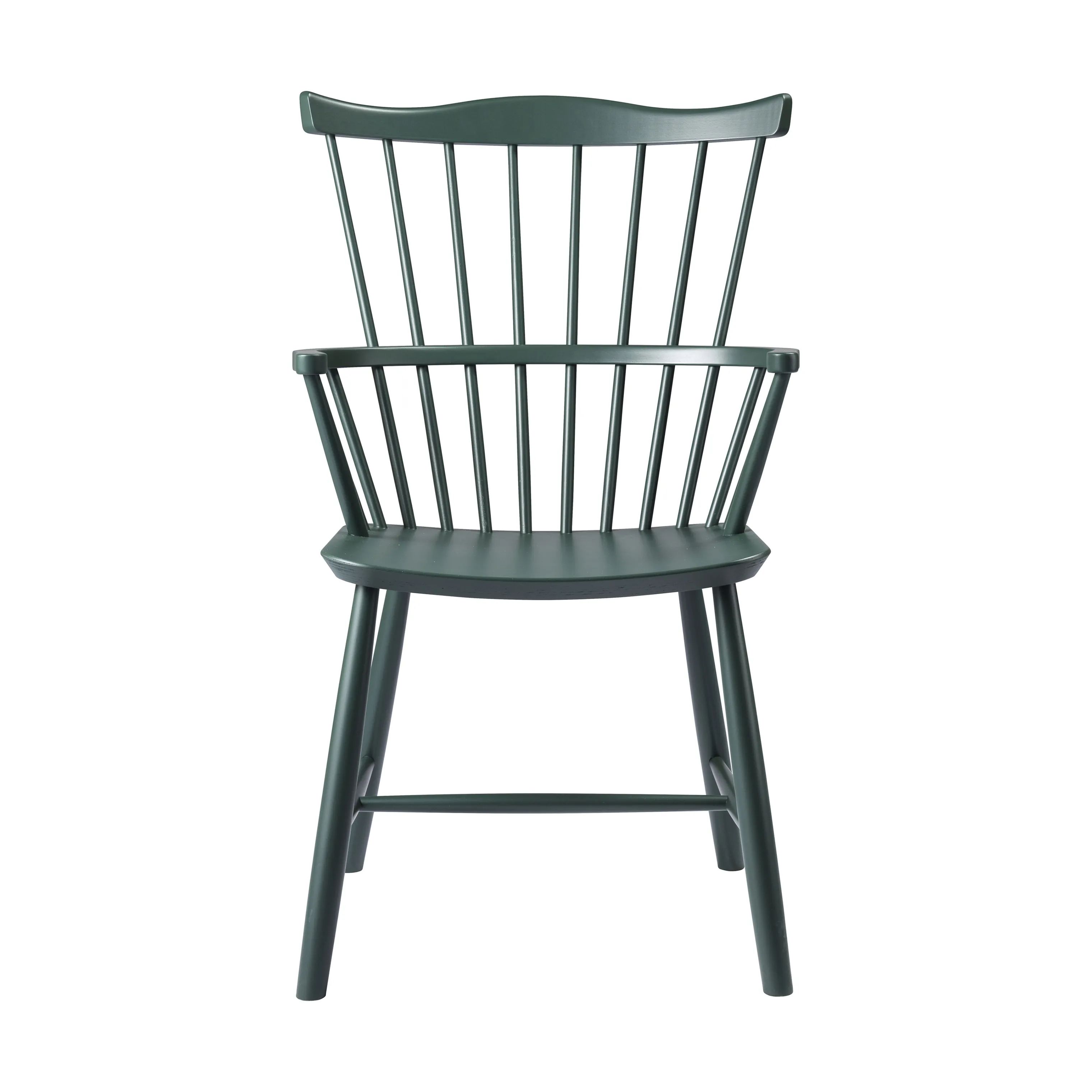 FDB Møbler Lænestole J52B Lænestol i Black Green (RAL 6012), 4