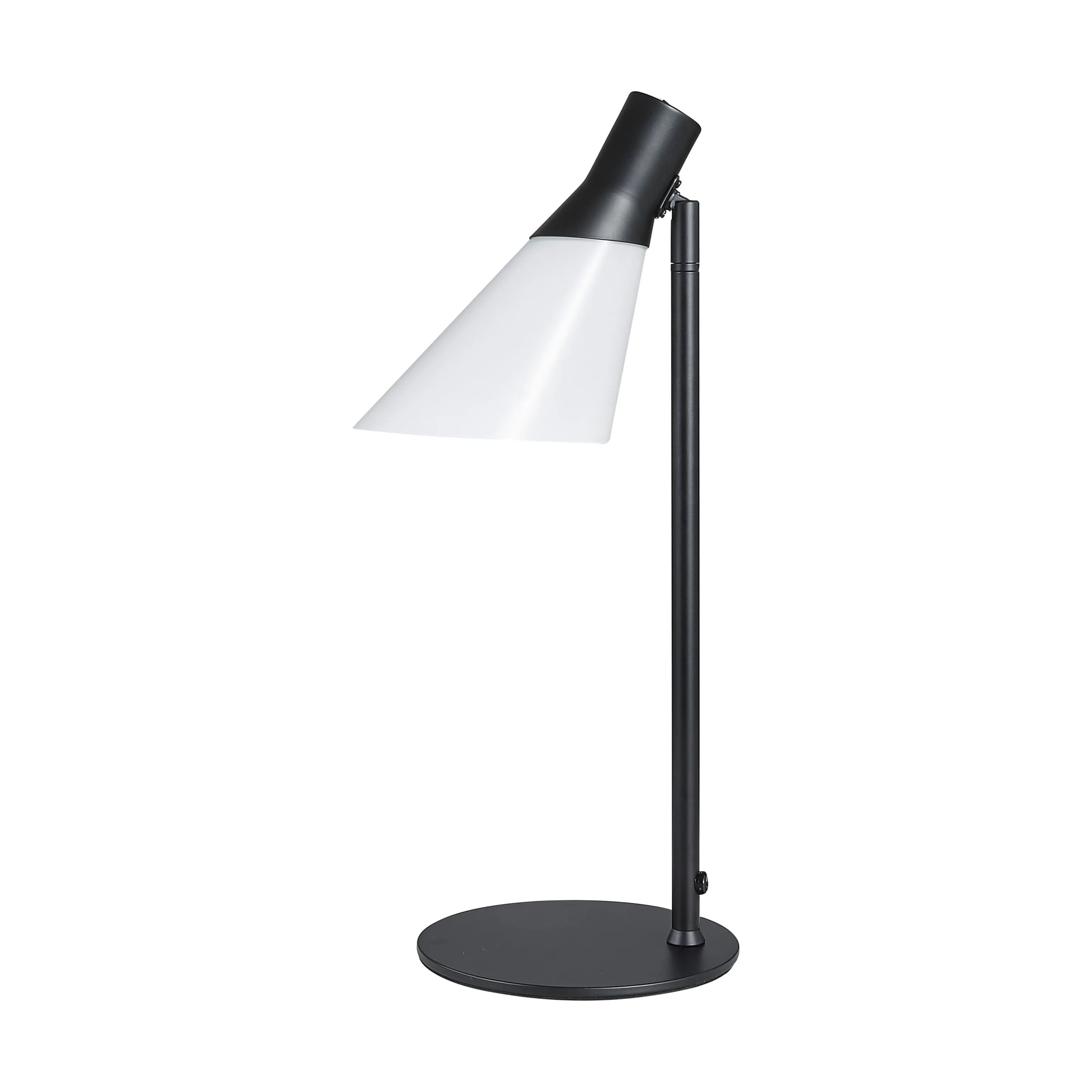 Dyberg Larsen Bordlamper Gent Bordlampe i Opal/ Sort, 1