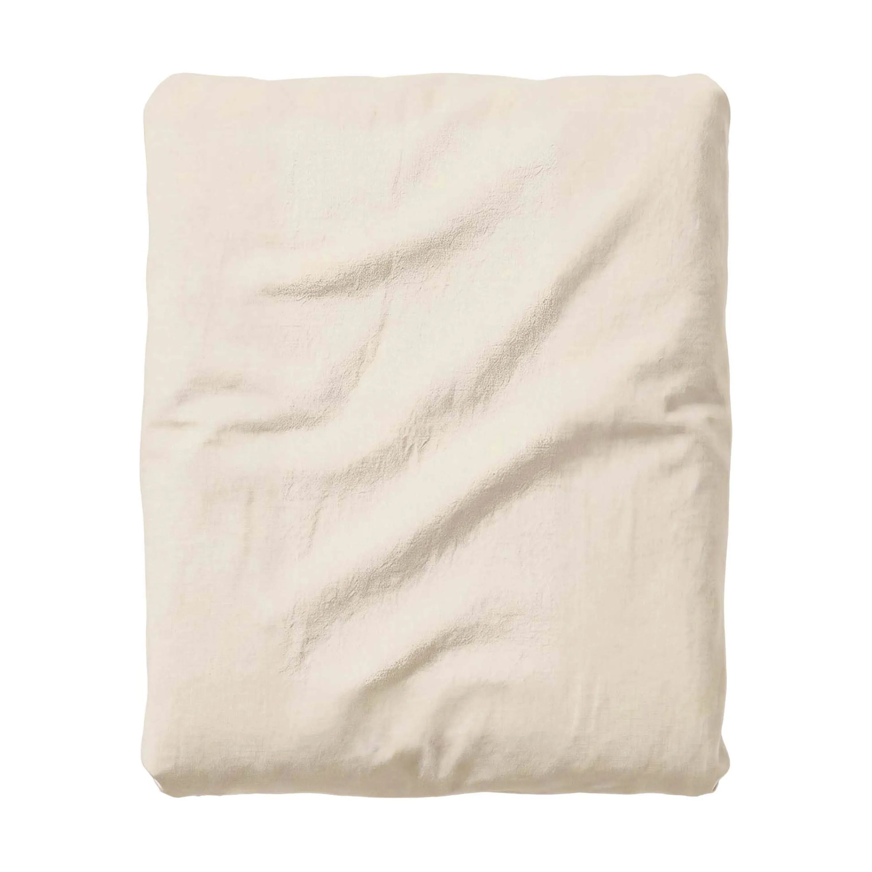 Essenza Lagner Fine Organic Jersey Boxlagen i Vanilla, B100 x L220 cm, 1