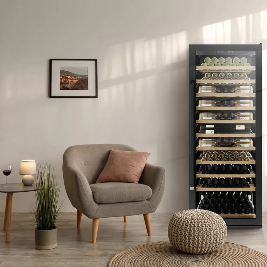 Caso Vinkøleskabe Winesafe Vinkøleskab i Sort, 3