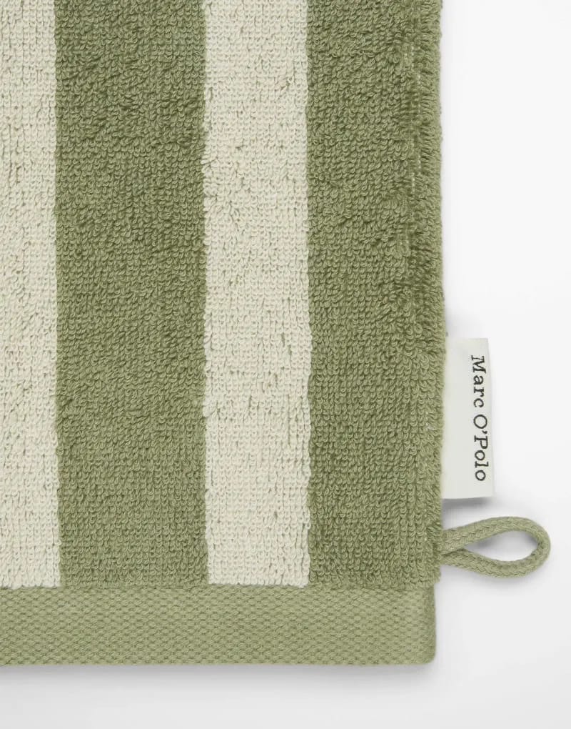 Marc O'Polo Vaskeklude Heritage Vaskehandske i Moss green, 2