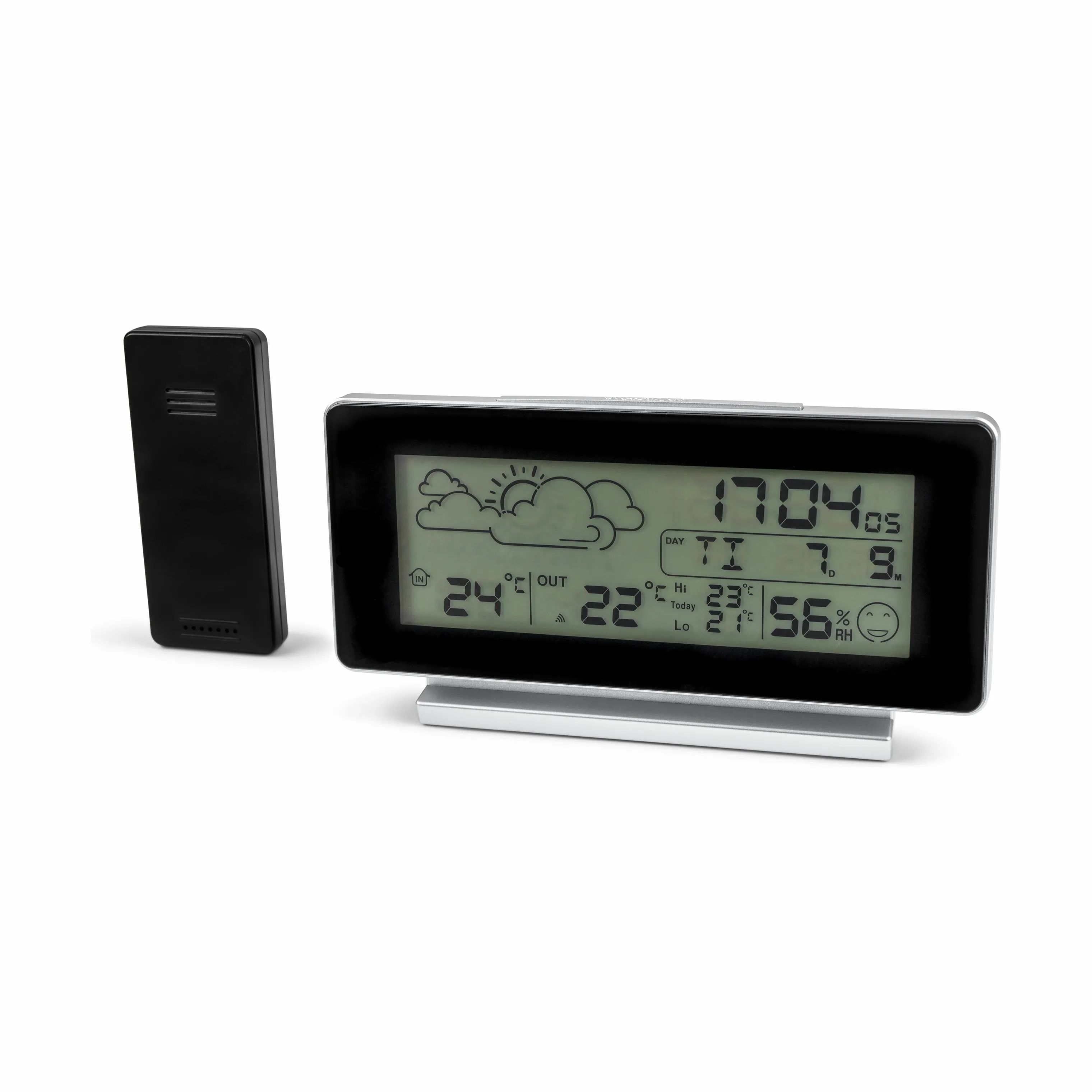 CASA Living Vejrstationer Vejrstation i Sort, 1