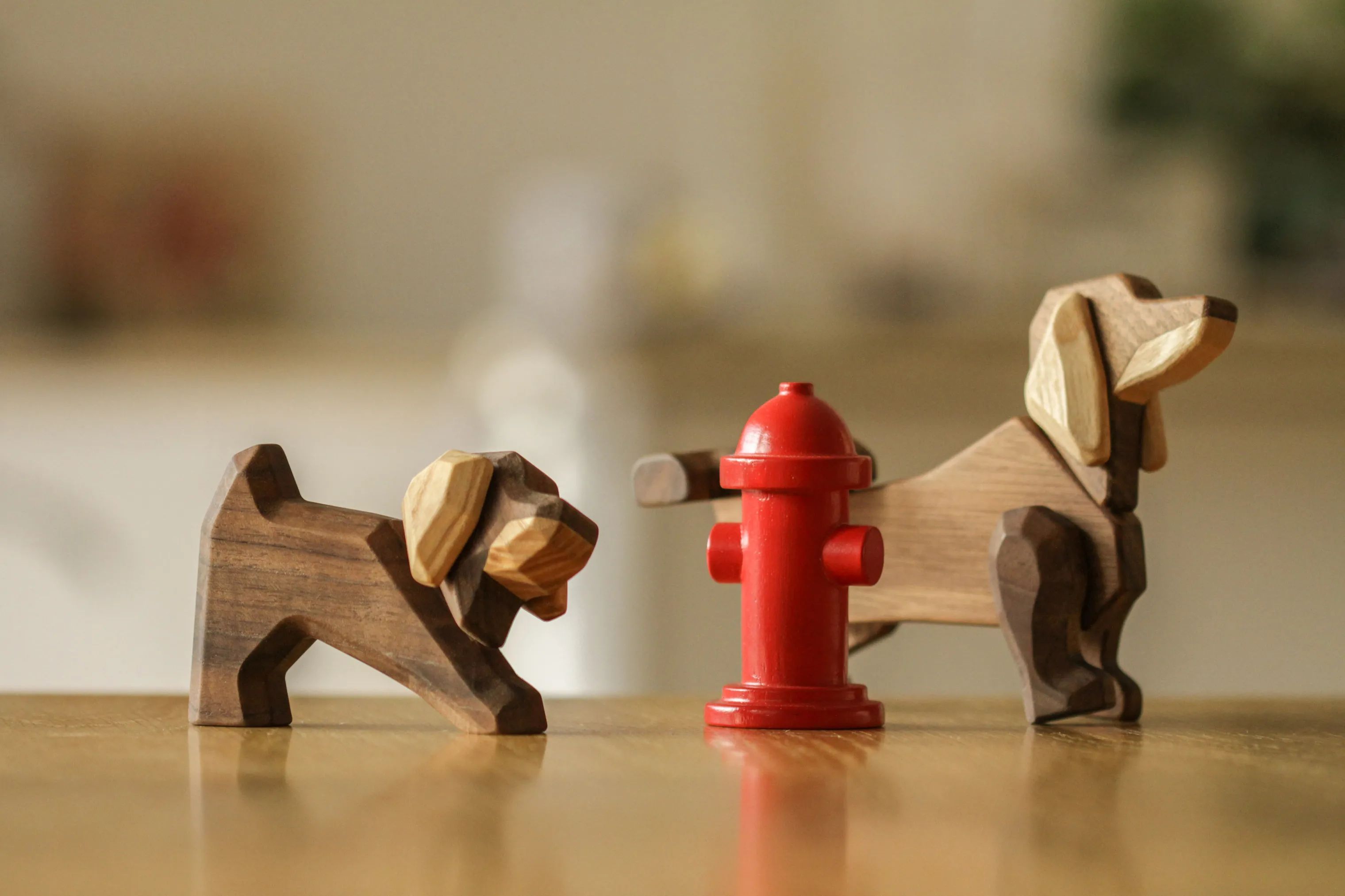 FableWood Øvrige figurer Brandhane i Rød, 2