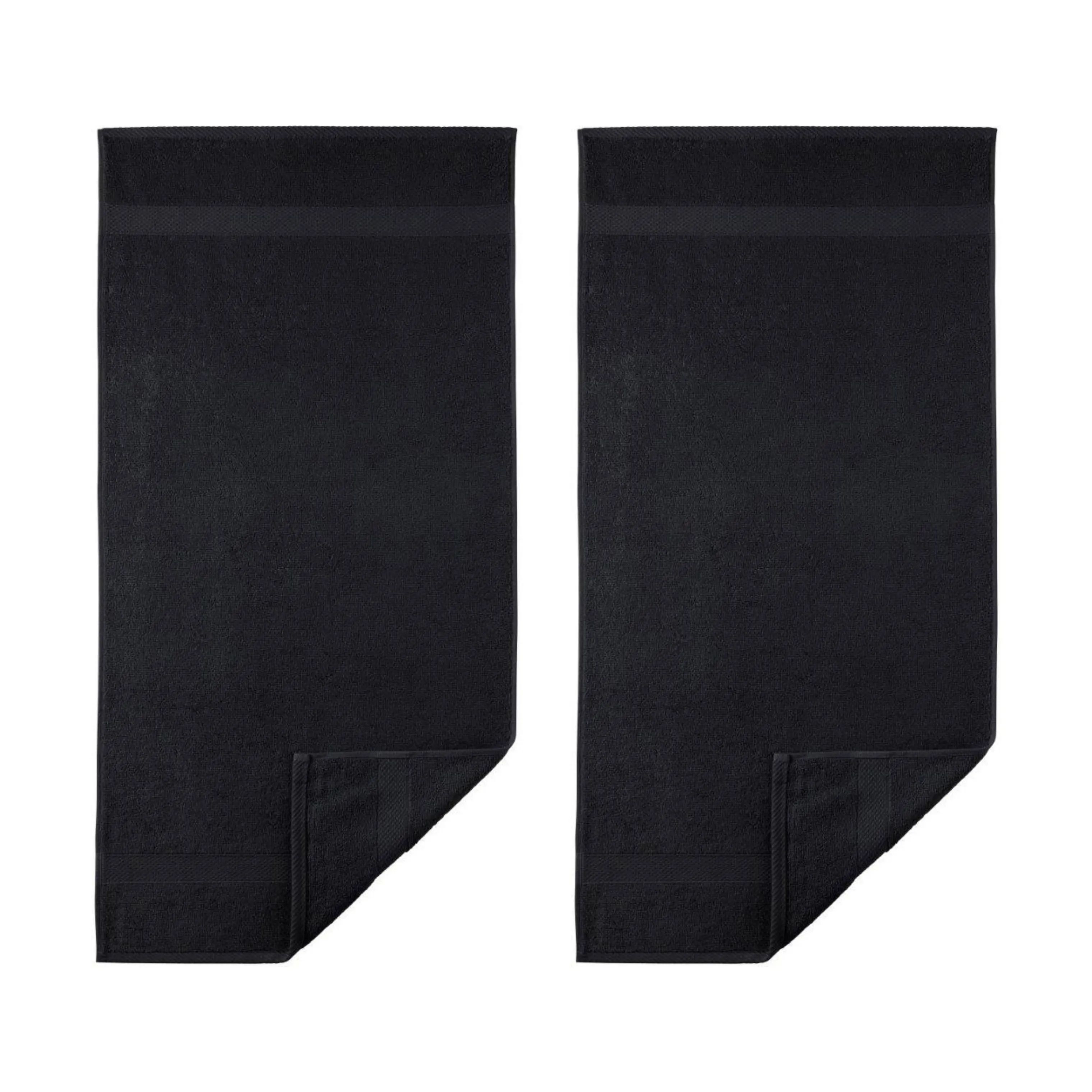 Egeria Håndklæder Diamant Håndklæde - 2 stk. i black, 1