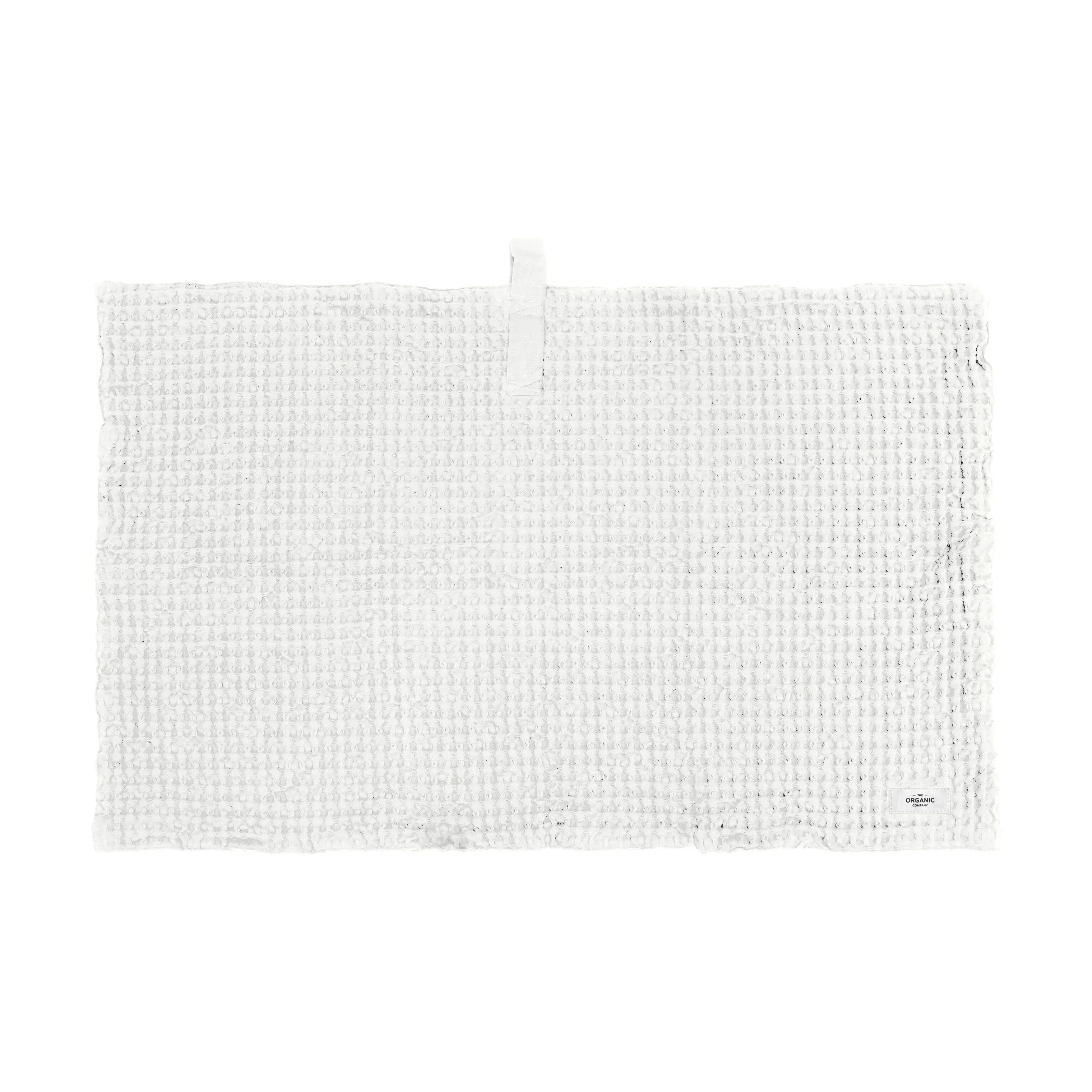 The Organic Company Bademåtter Big Waffle Bademåtte i Hvid, 1