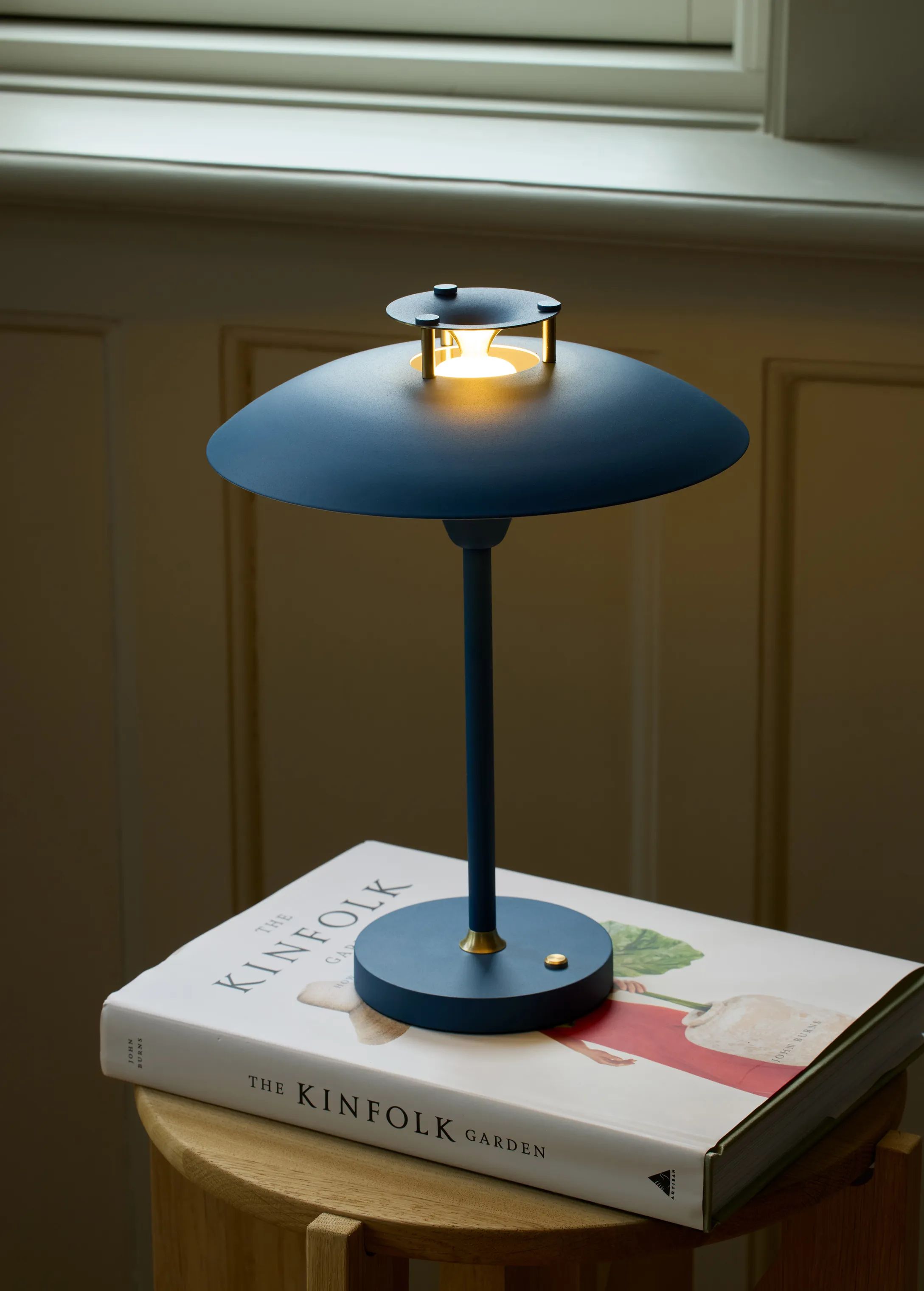 Halo Design LED-lamper Stepp 1-2-3 Transportabel Bordlampe i Blå, 3