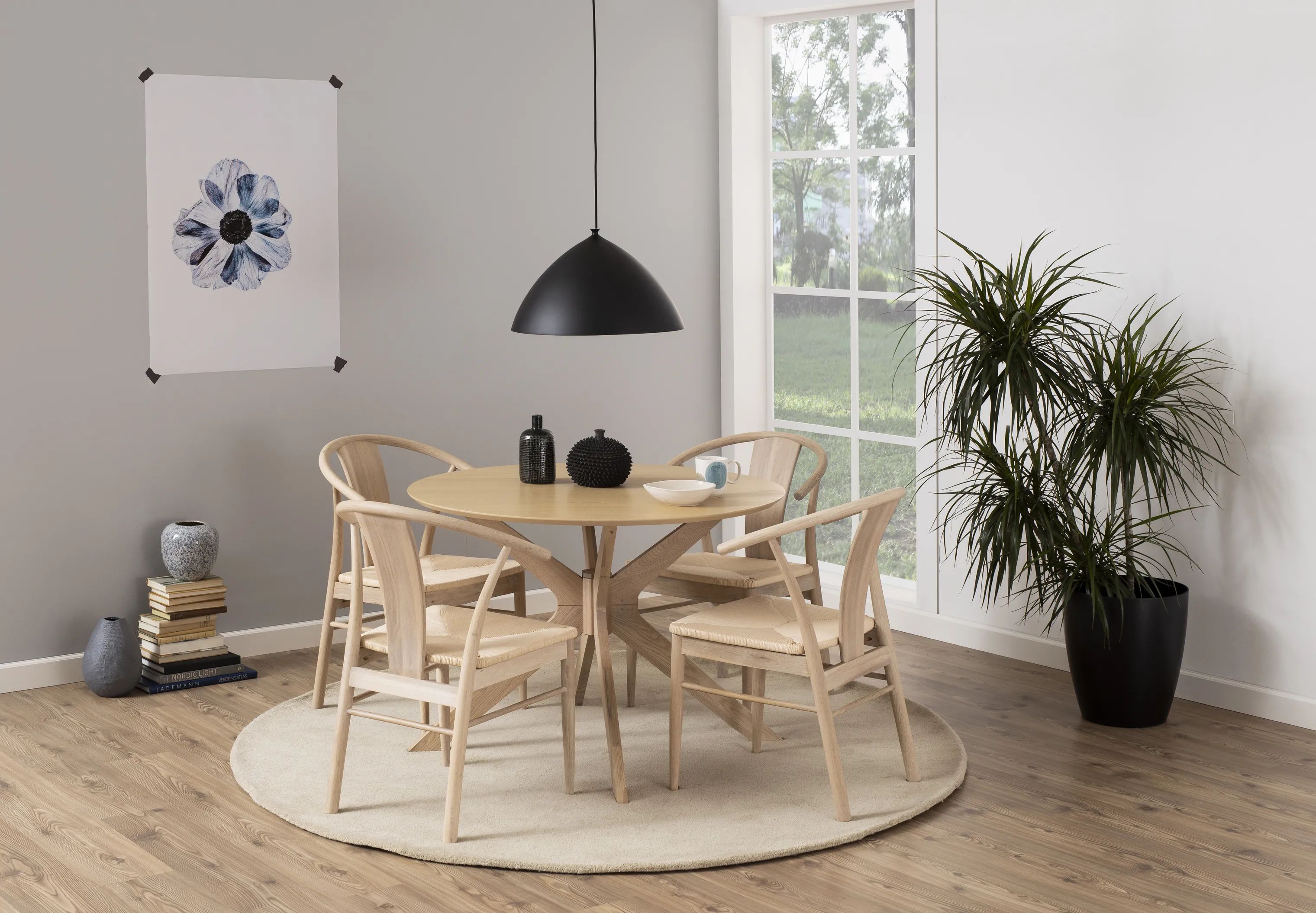 CASA Living Spiseborde Duncan Spisebord i Natur, 2
