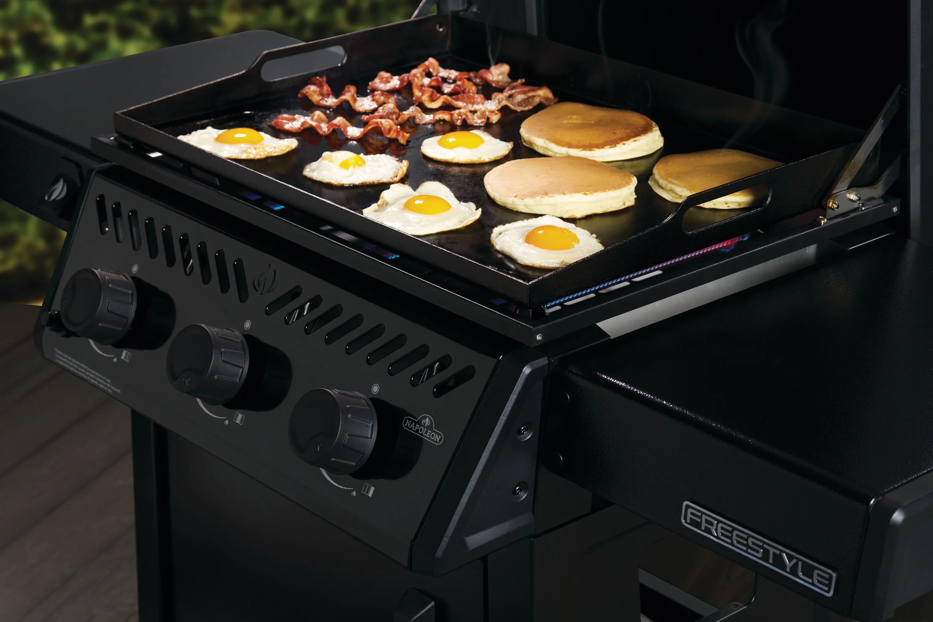 Napoleon Gasgrill 24'' Freestyle Plancha Grill i Sort, 9