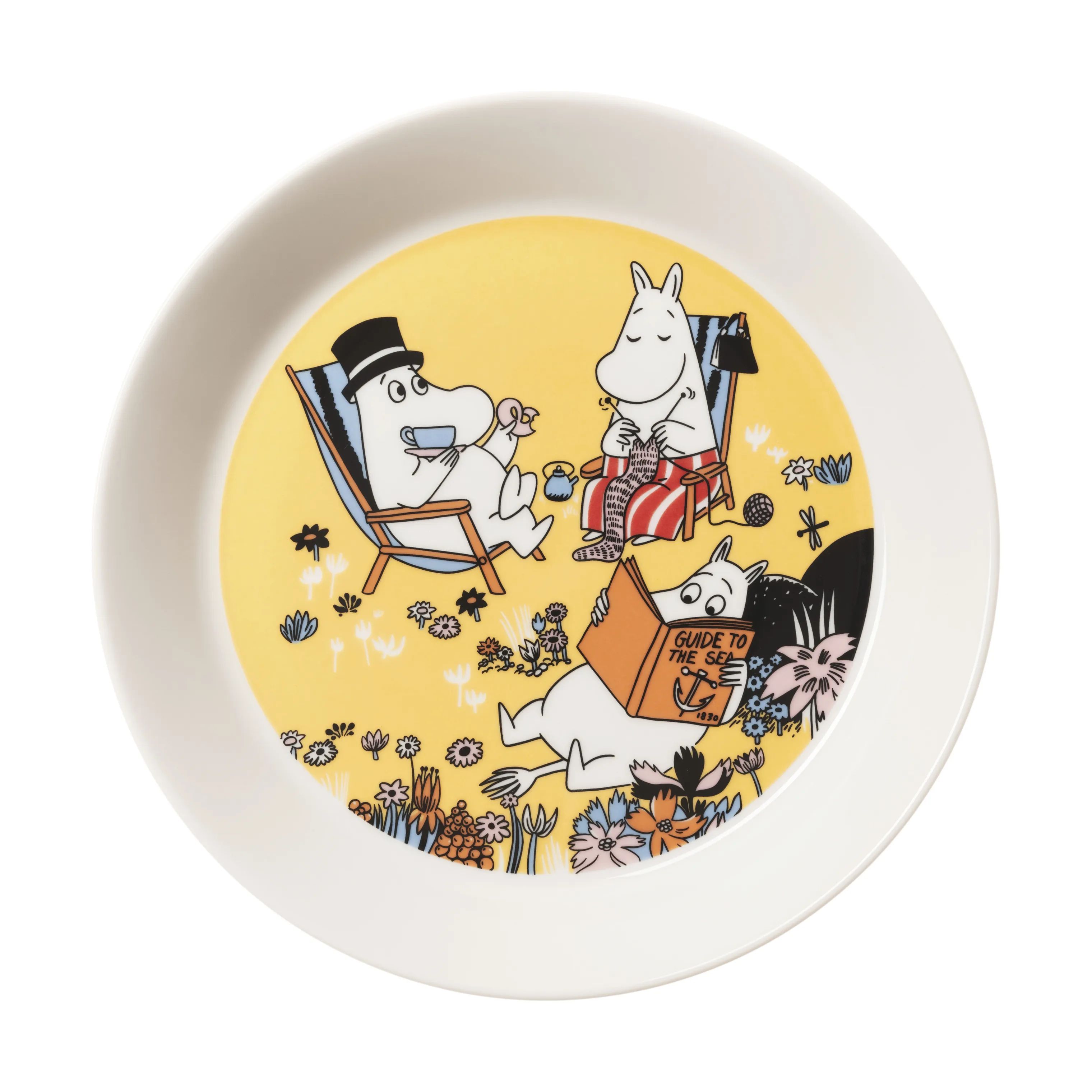 Moomin Arabia Frokosttallerkener Klassisk Tallerken - Familietid i Familietid, 1