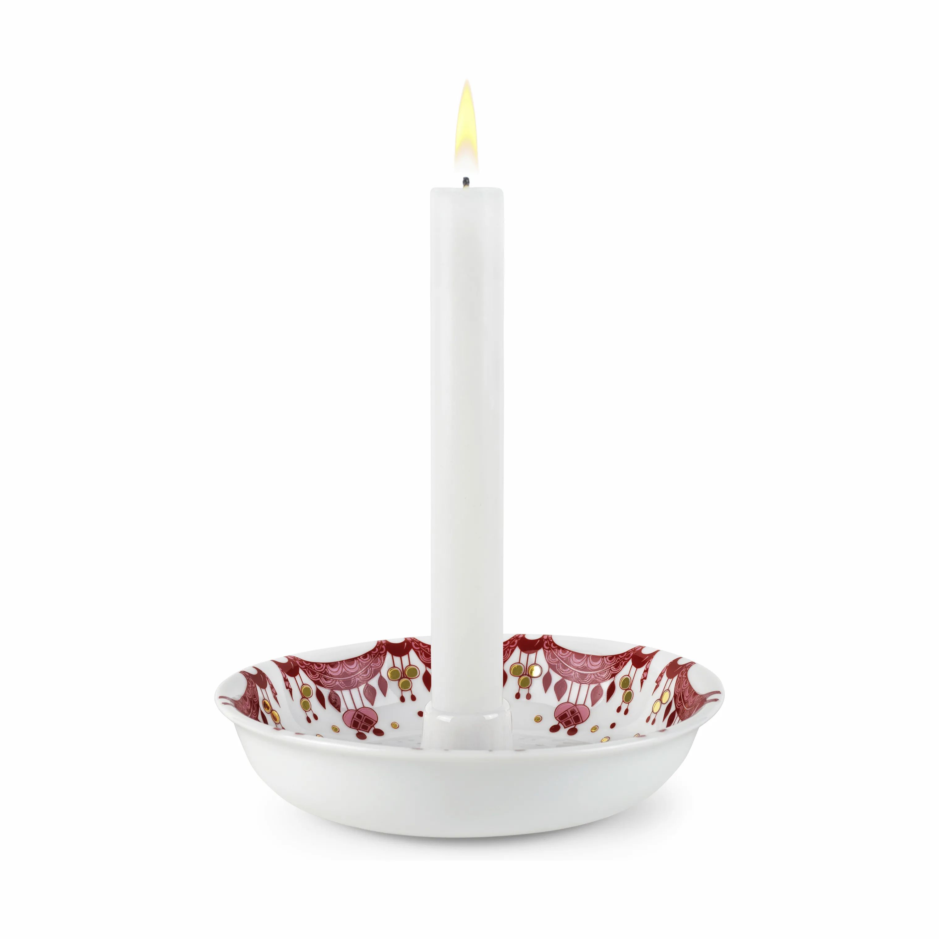 Bjørn Wiinblad Kronelysestage Guirlande Kronelysestage i Rød, 4 cm, 1