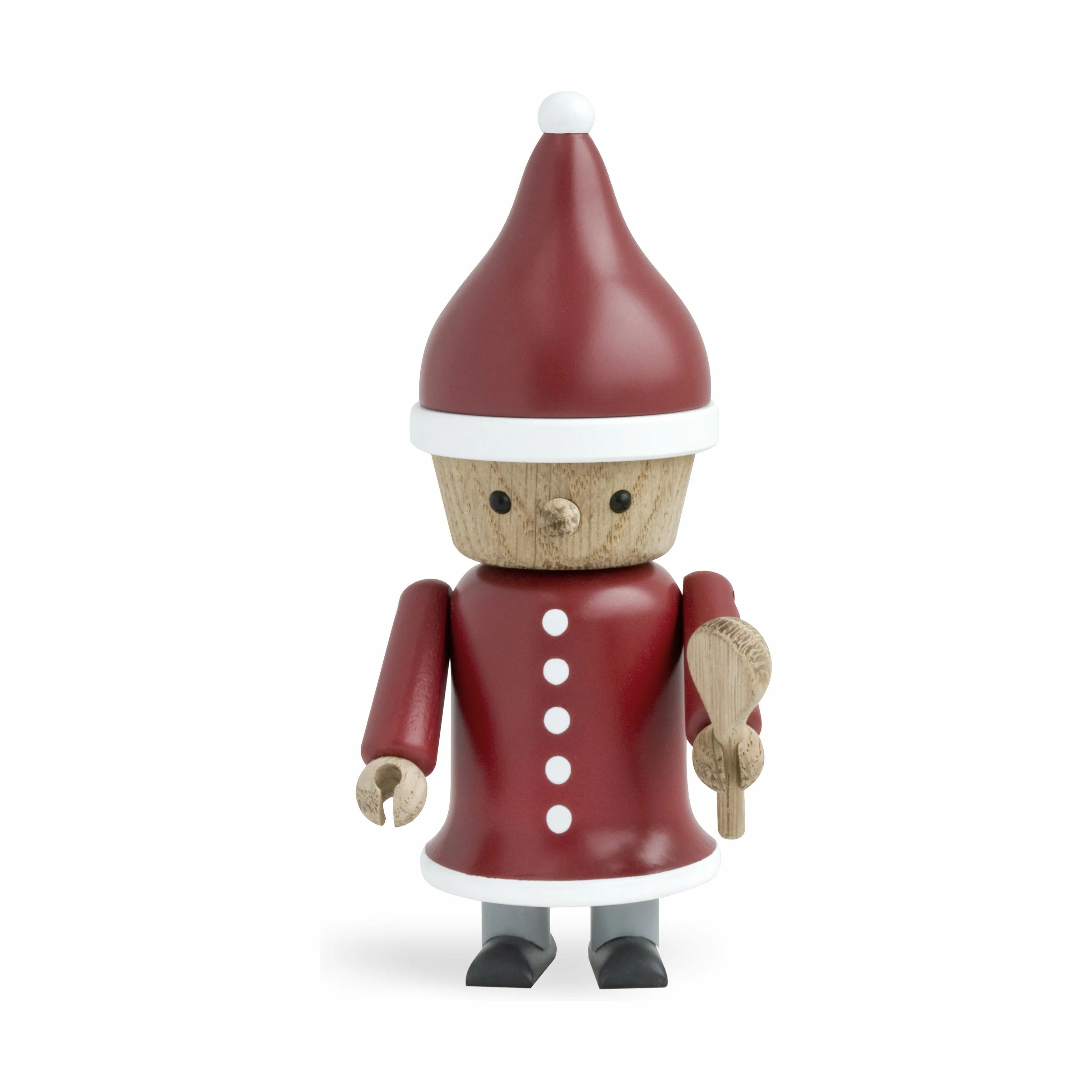Novoform Nisser Figur - Julekone i Rød, 1