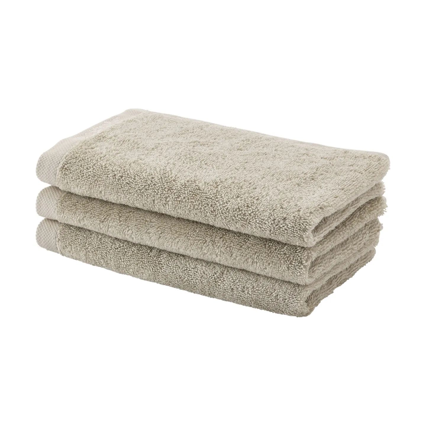 Aquanova Håndklæder London Håndklæde i Beige, B30 x L50 cm, 3