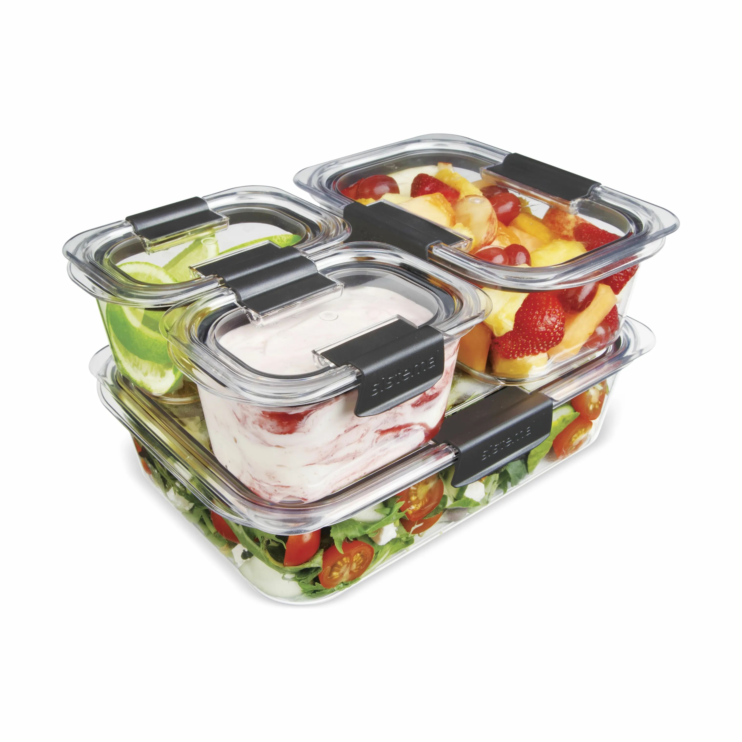 Sistema Opbevaringsbokse Brilliance Opbevaringsboks i Grå/Klar, 920 ml, 5
