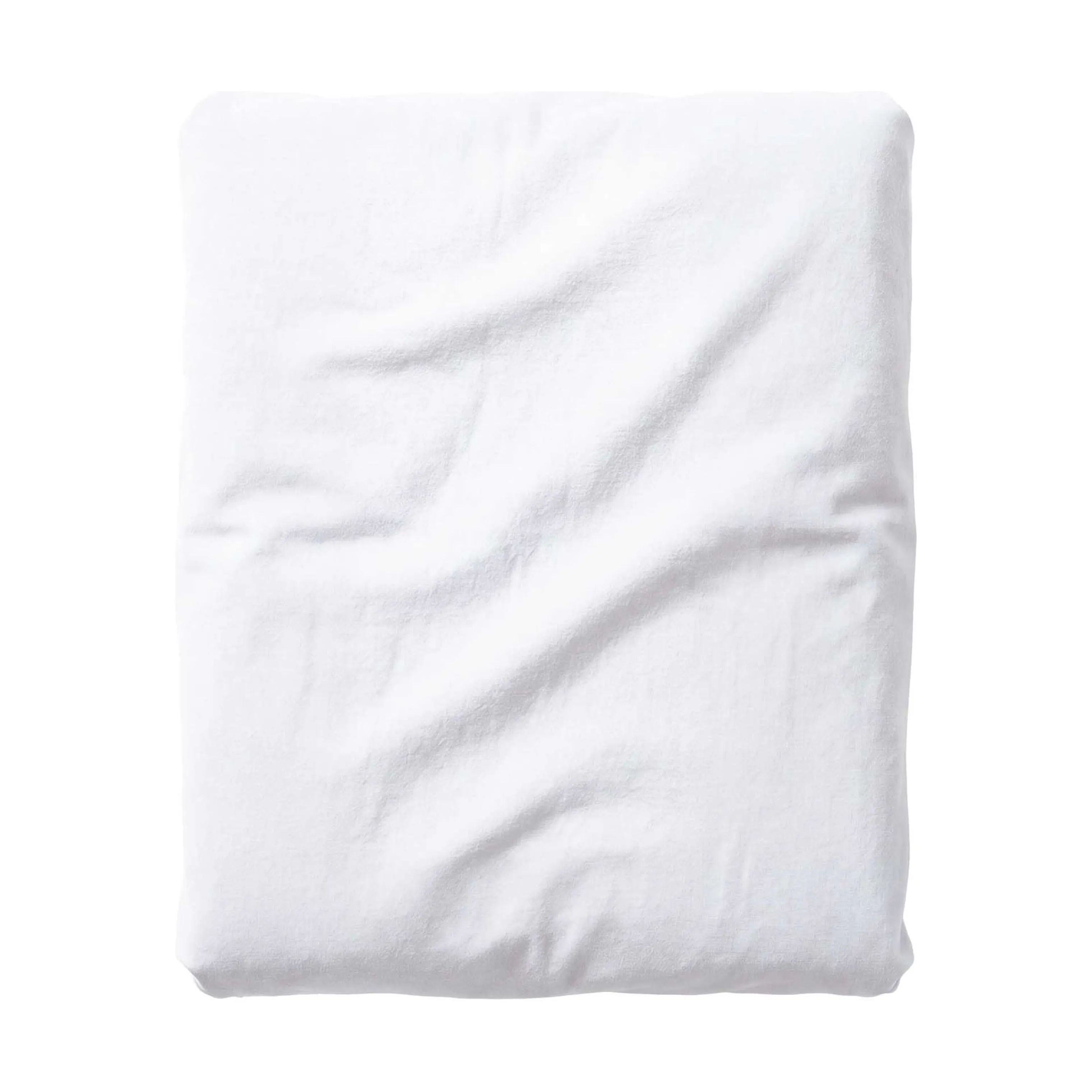 Essenza Lagner Fine Organic Jersey Boxlagen i White, B160 x L220 cm, 1