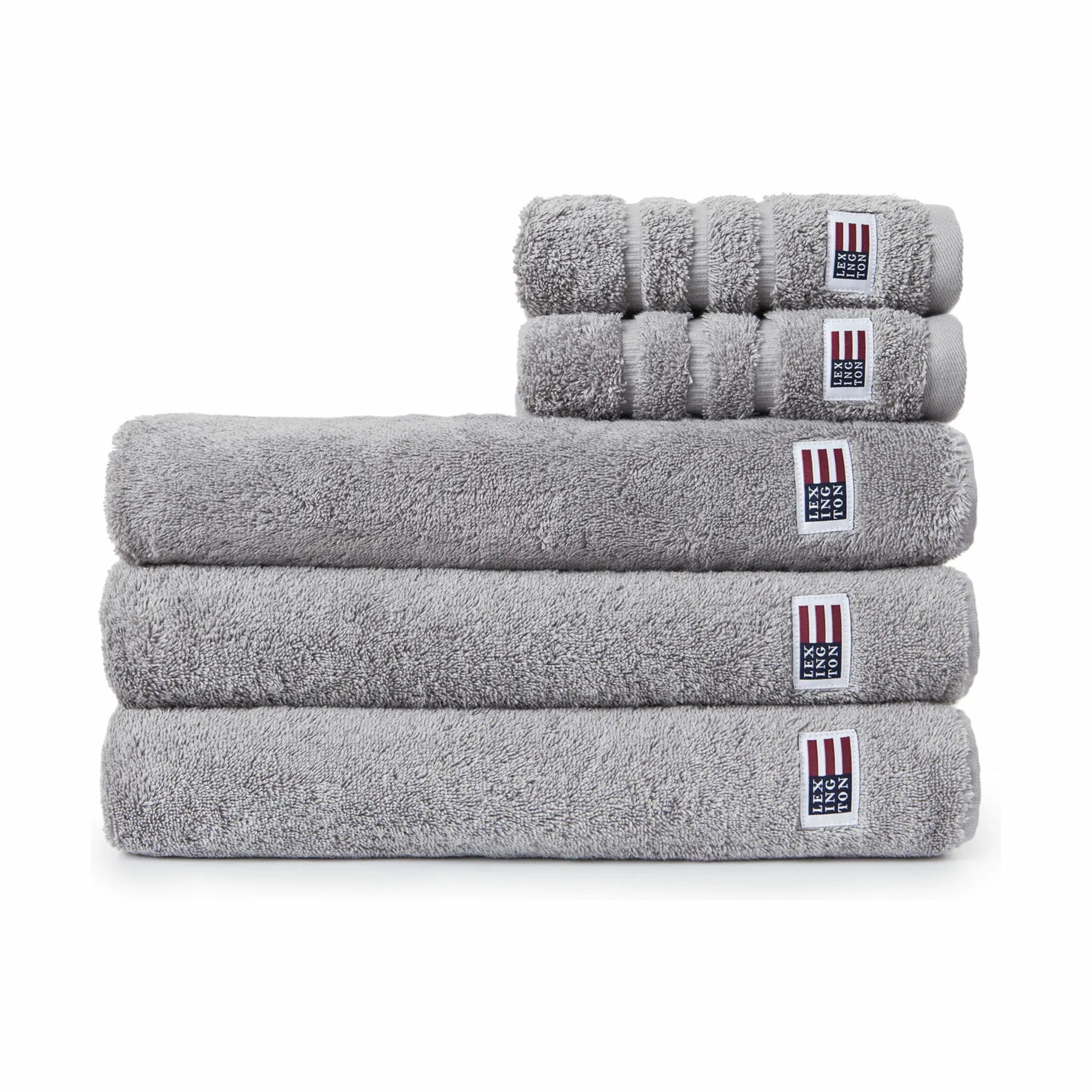 Lexington Håndklæder Icons Original Håndklæde i Gray, B50 x L100 cm, 2