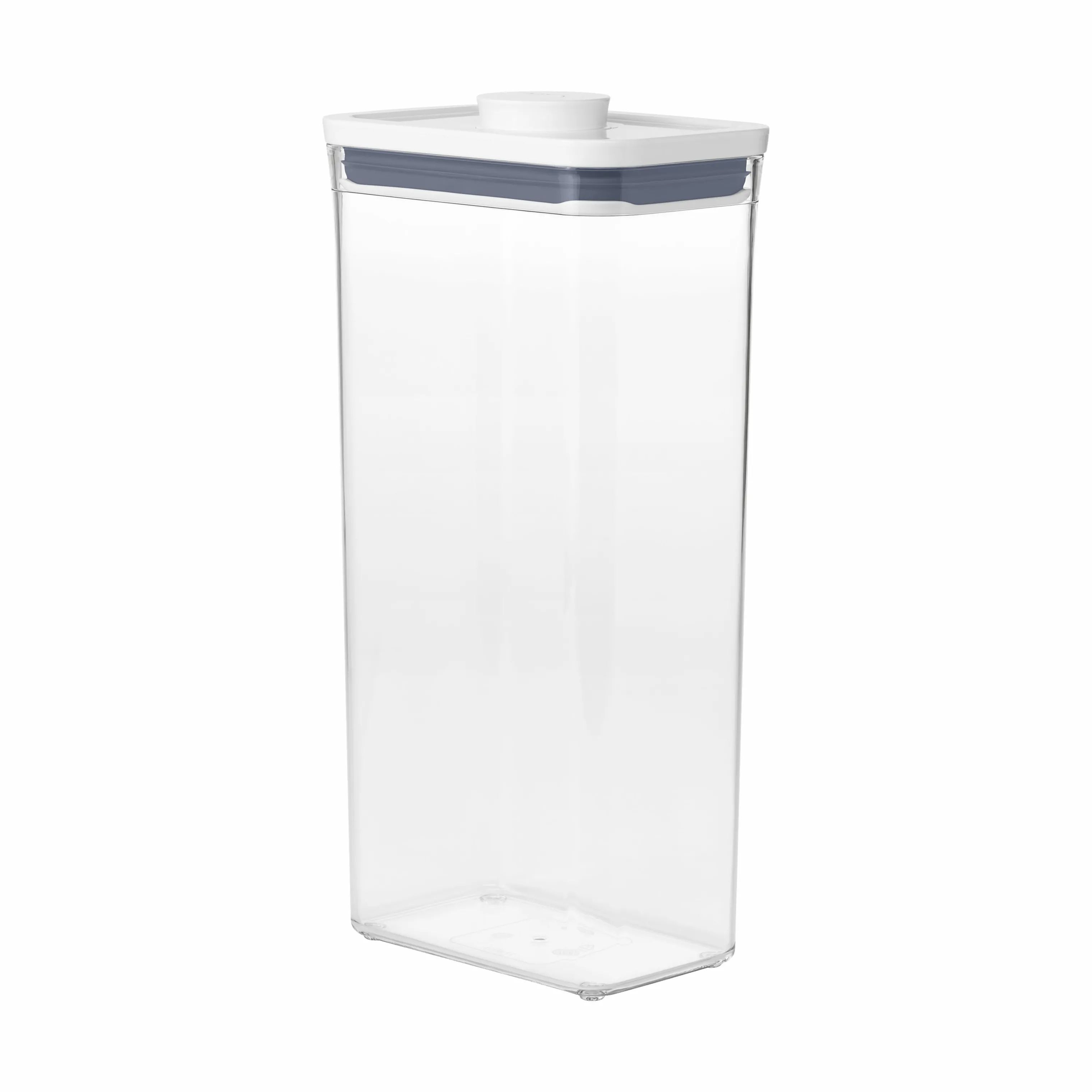 OXO Opbevaringsbokse POP Opbevaringsboks i hvid;klar;grå, H32 cm x 3.5 L, 1