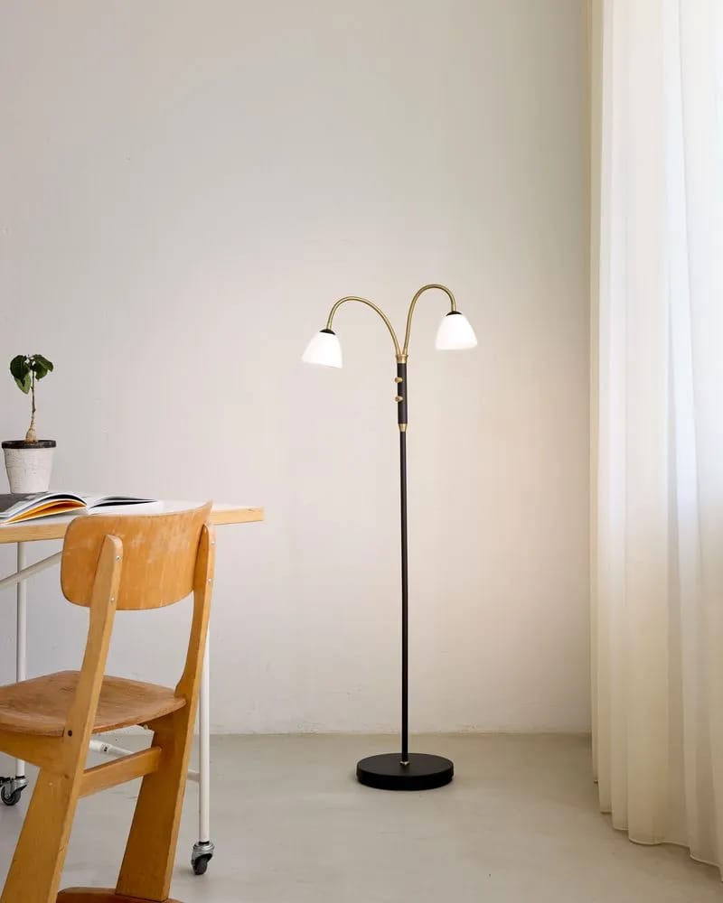 Halo Design Gulvlamper Lucid LED Gulvlampe i Sort /Antique, 2