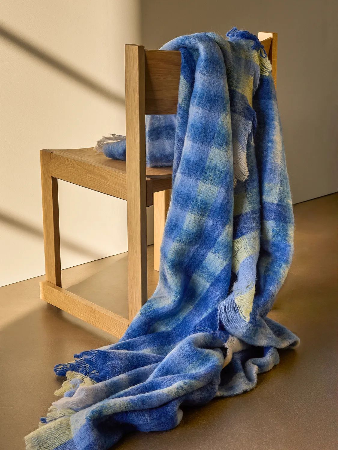 Hübsch Plaider Loom Plaid i Blå, 4
