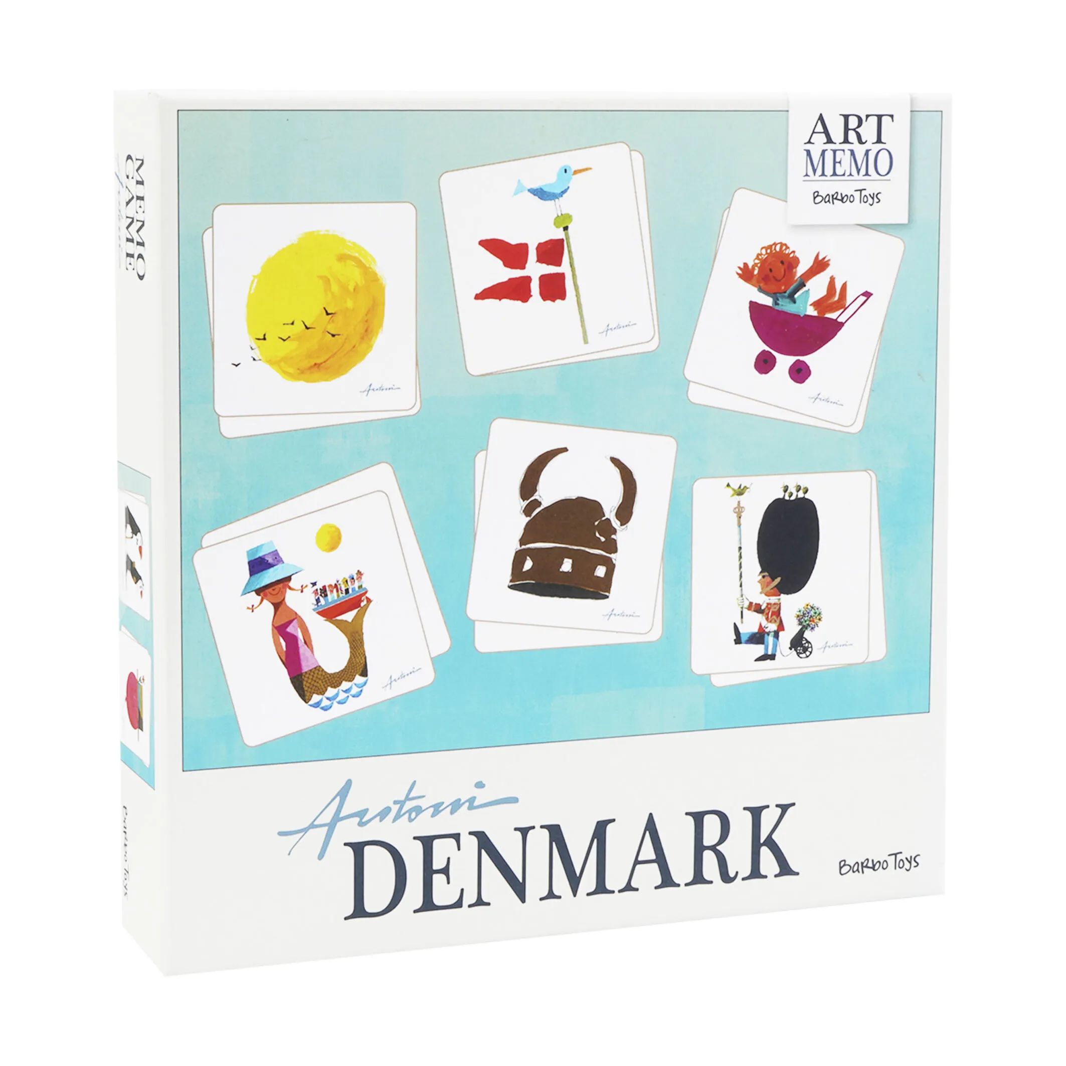 Barbo Toys Spil Ib Antoni Huskespil - Danmark i Multifarvet, 1